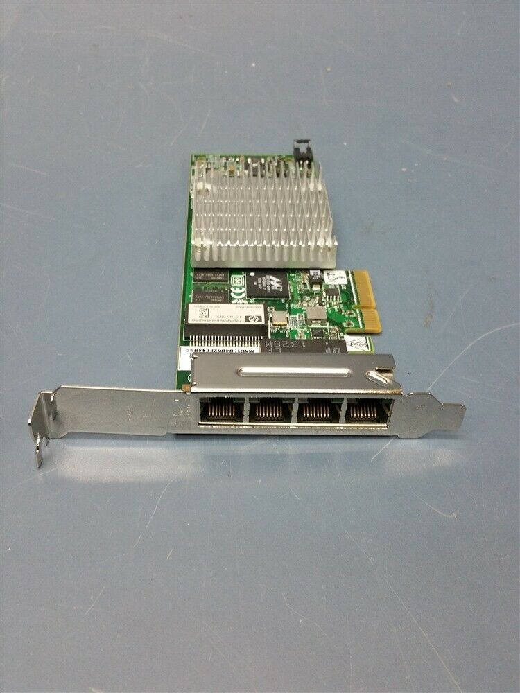 HP NC375T PCI Express Quad Port Gigabit Server Adapter 539931-001 491176-001
