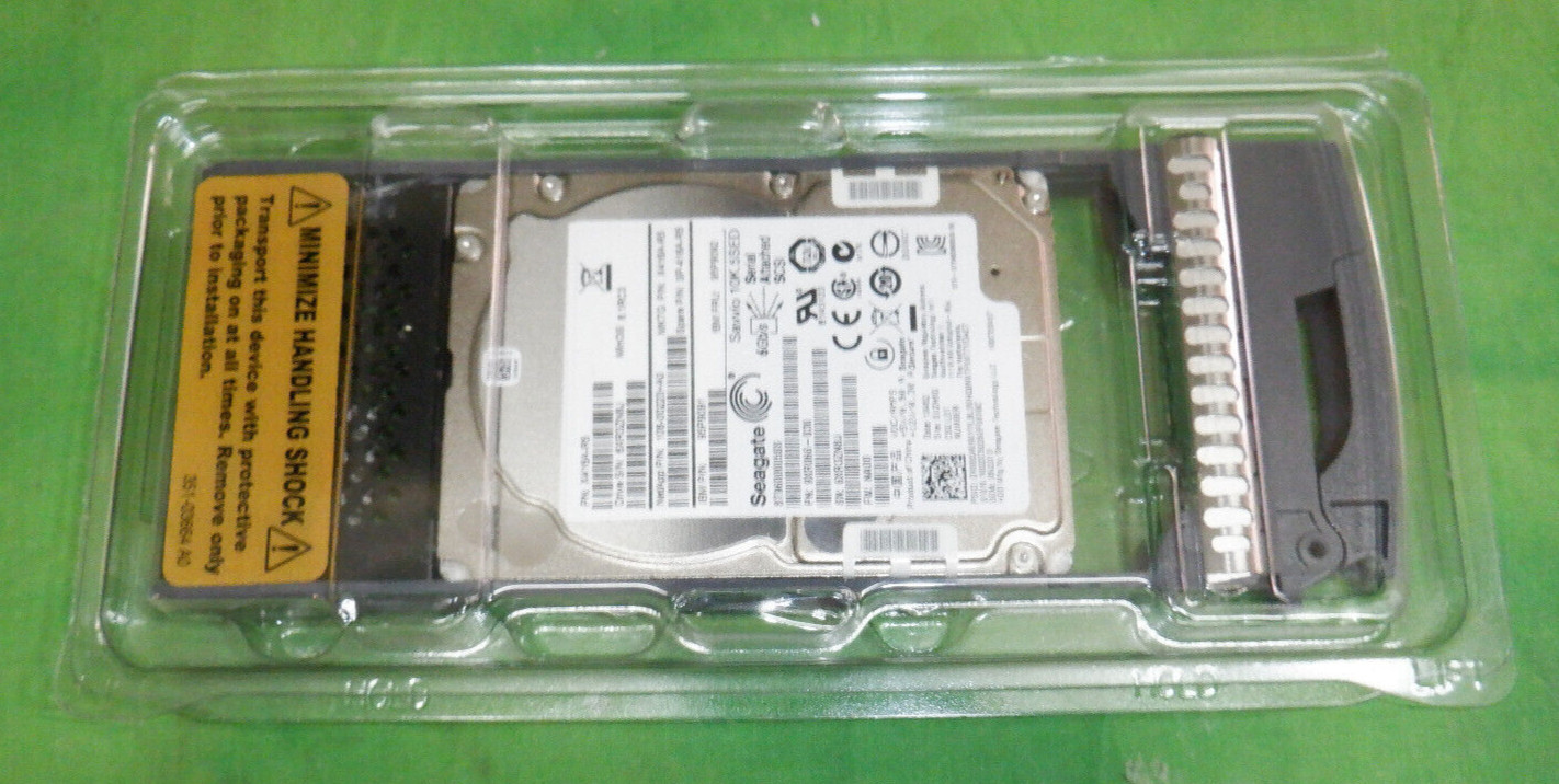 NetApp X4116A-R5 600GB 10K RPM SAS 2.5" HDD seagate with caddy    NEW