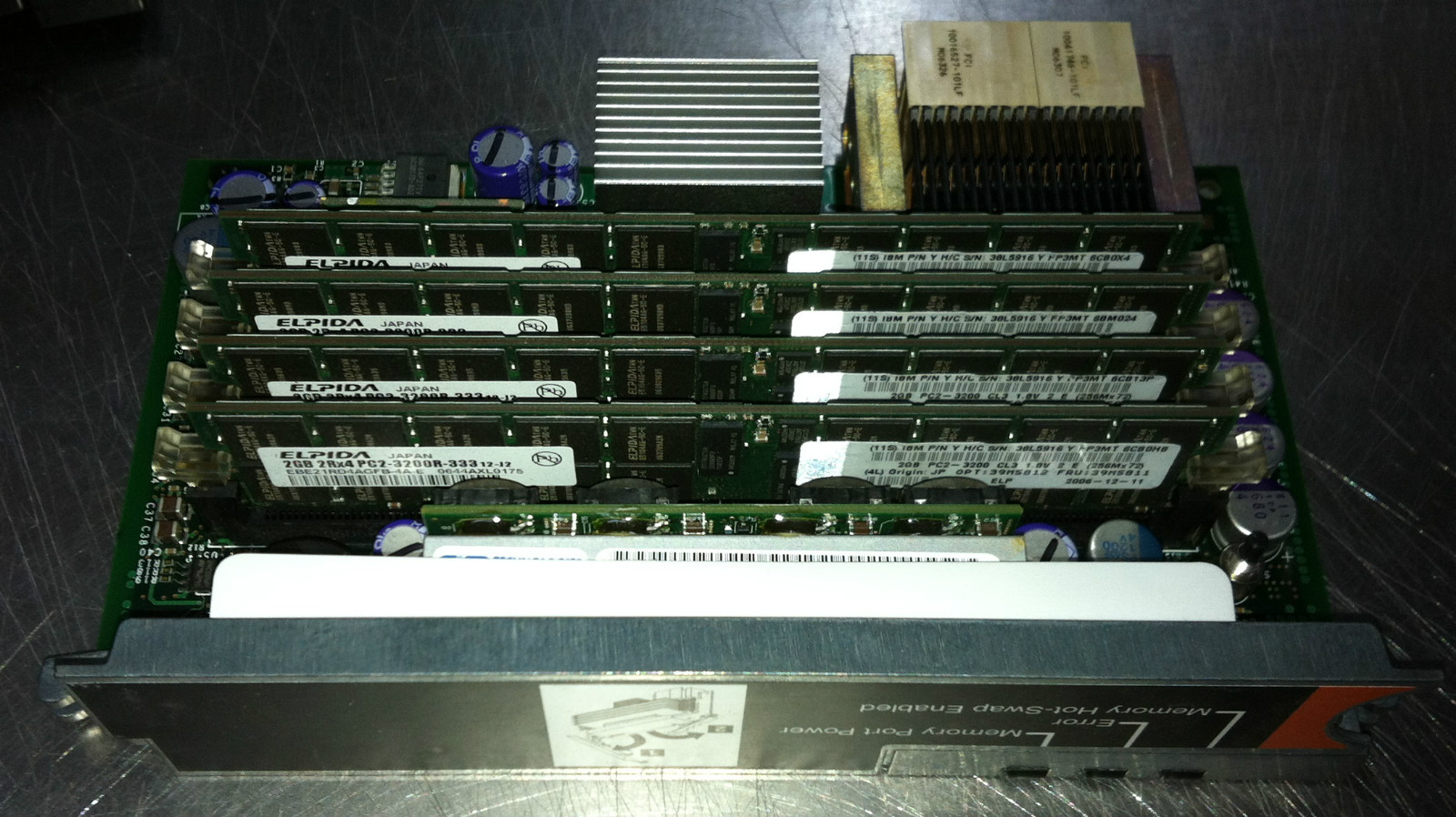 IBM xSeries 41Y3153 24R2637 4 Slot Active Memory Expansion Board w/4x2GB 39H5811
