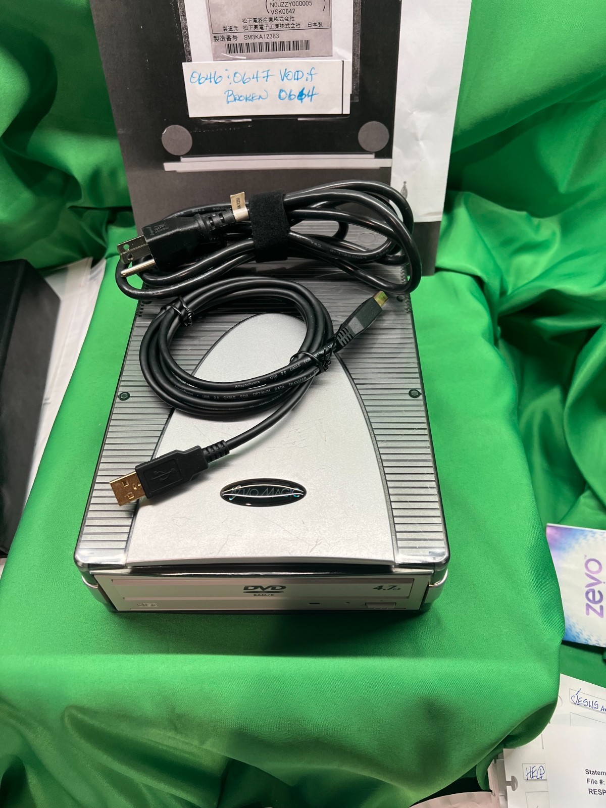 Panasonic SW-9572 Tested Verified in External Case