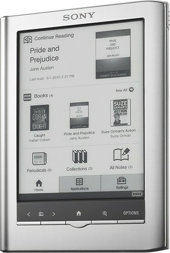 Sony Pocket Edition PRS-350 2GB, Wi-Fi 5" Screen - Silver