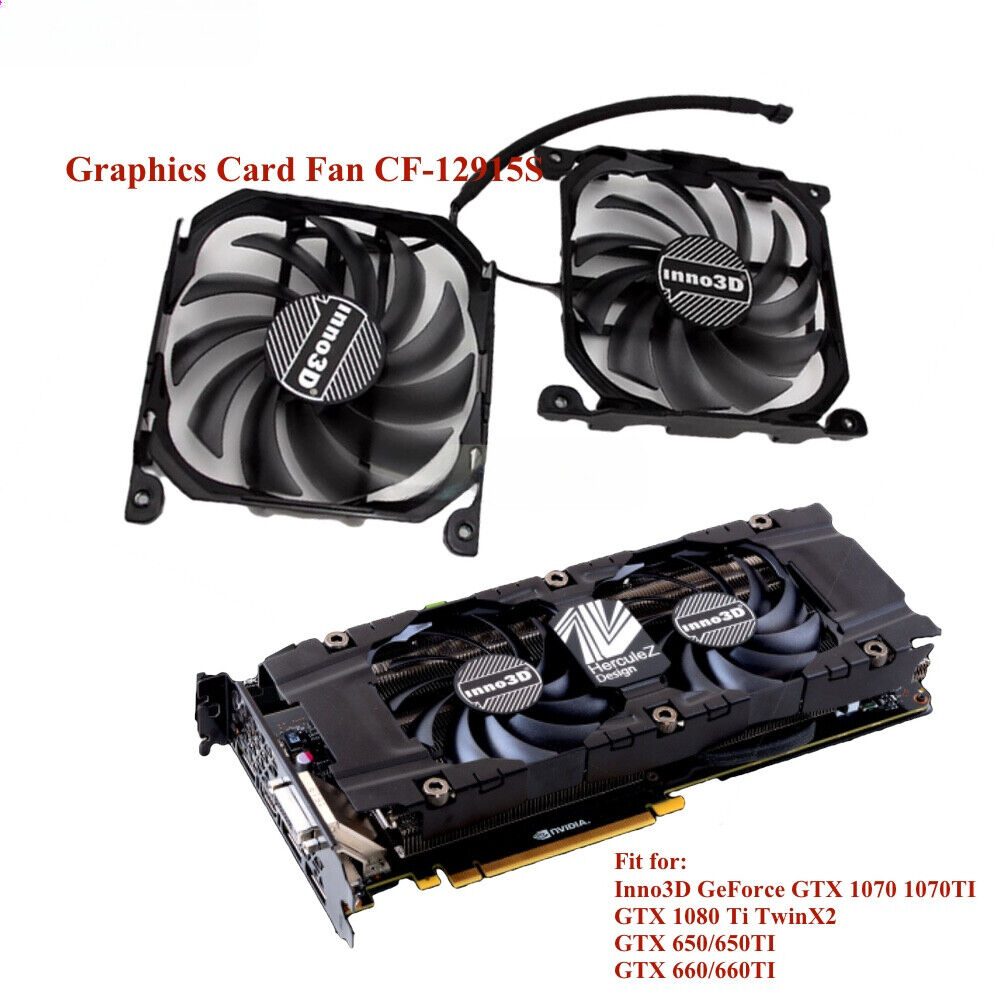 For INNO3D GTX 650 GTX650ti 660 660ti 85mm 95mm GPU VGA PC Graphics Card Cooler