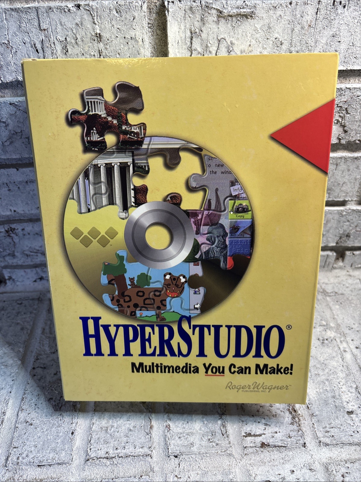 ⭐️⭐️⭐️⭐️⭐️ HyperStudio Multimedia You Can Make CD-ROM
