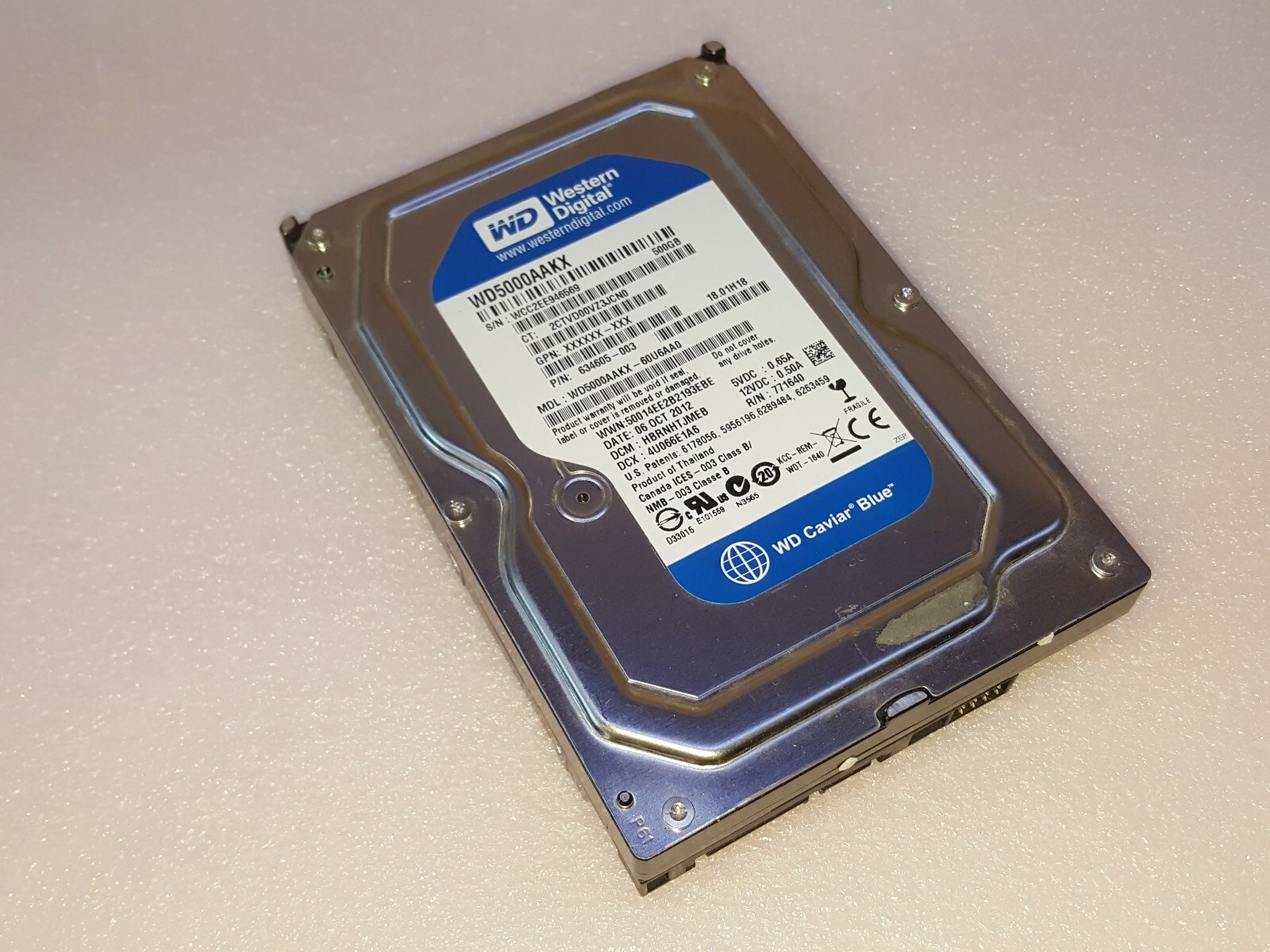 Dell Vostro 270 270s - 500GB SATA Hard Drive - Windows 7 Ultimate 64 Loaded