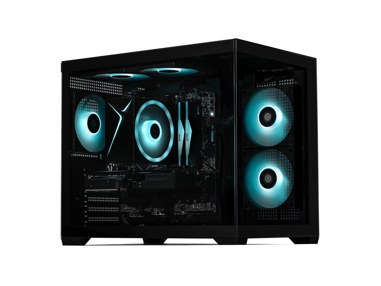 STORMCRAFT Gaming PC SIRIUS Intel Core i5-14400F NVIDIA GeForce RTX 5060 - AI