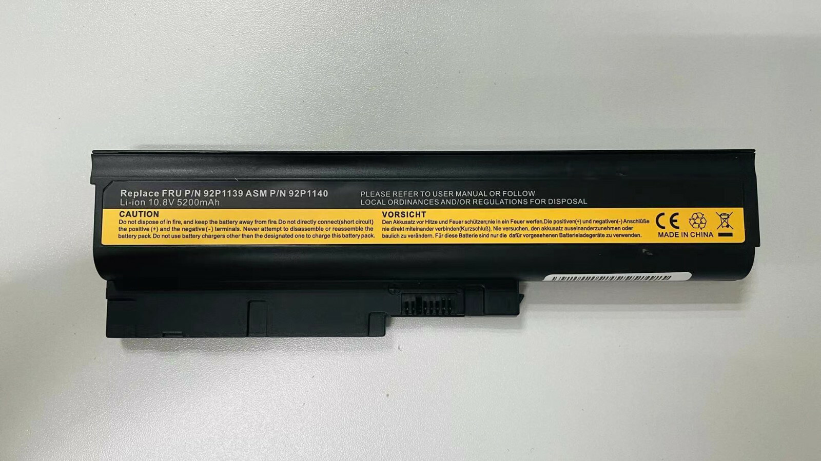 Battery for IBM  ThinkPad R60 R60e R61 R61e R61i T60 T60p T61 T61p R500