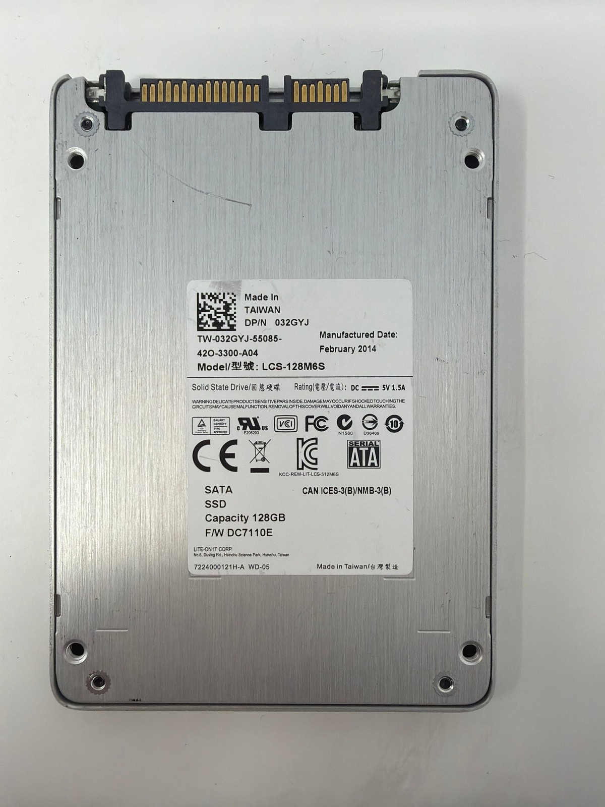 Lite-On LCS-128M6S 128GB SATA Grade B
