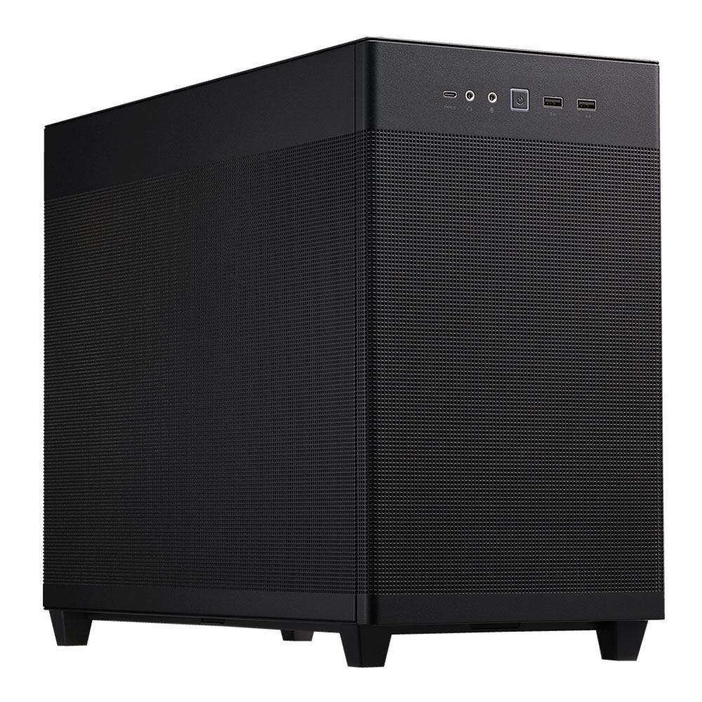 ASUS Prime AP201 microATX Mini Tower Computer Case - Black
