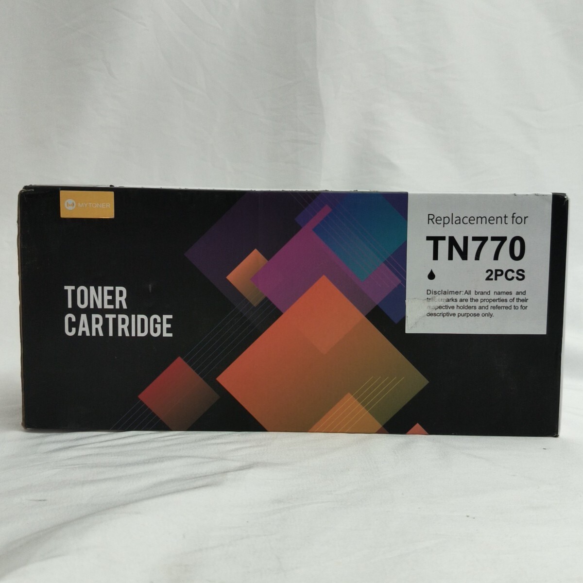 MYTONER TN-770 2PCS Super High Yield Black Toner Cartridge Fits Brother