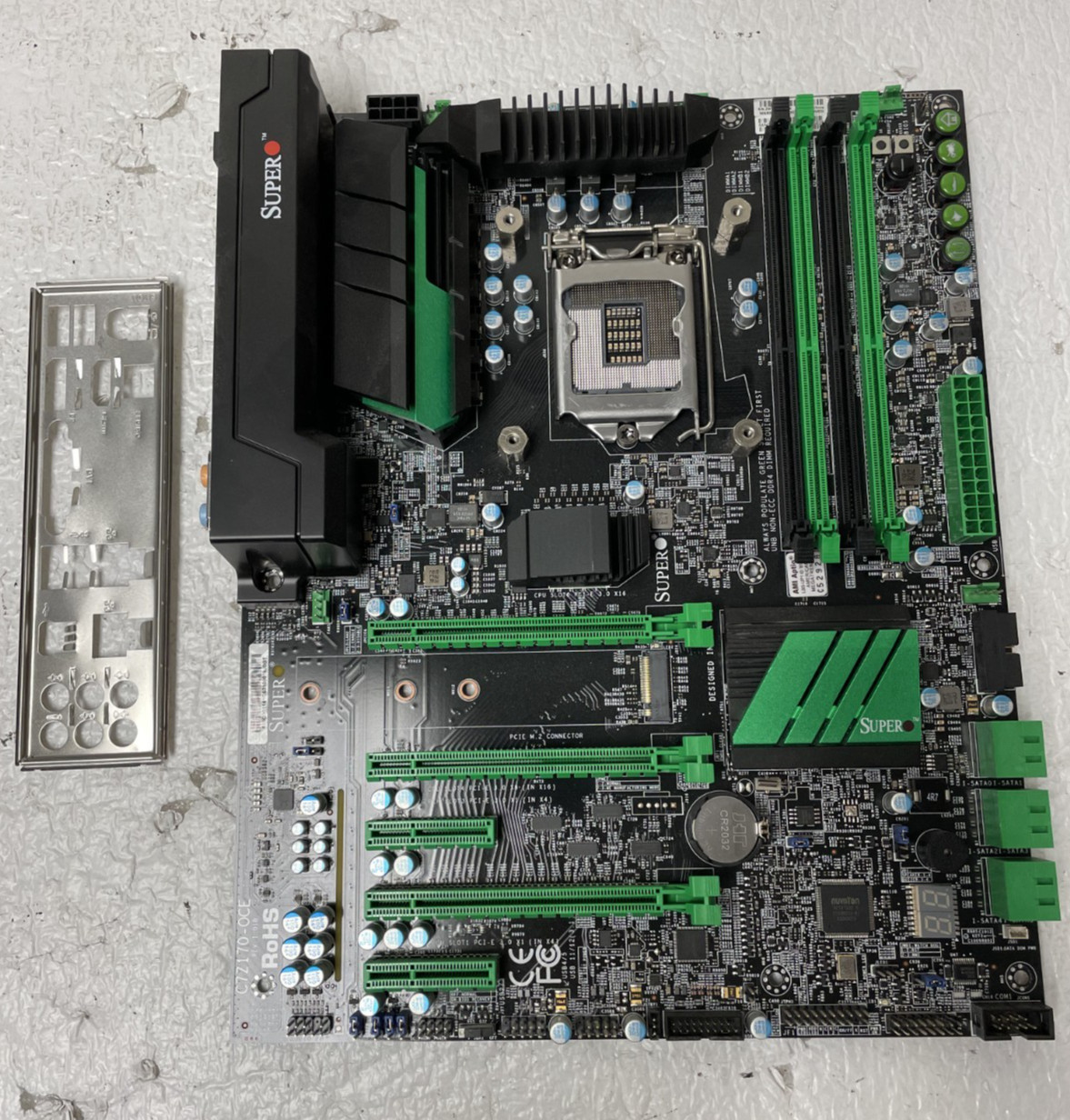 Supermicro ATX DDR4 LGA 1151 Gaming Motherboard C7Z170-OCE w/ I/O Shield
