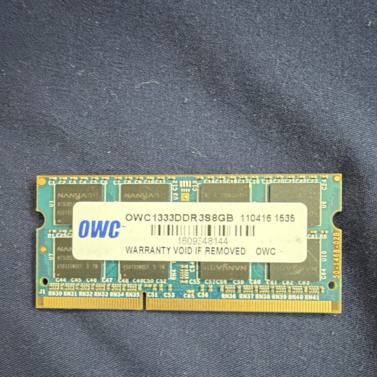 OWC 8GB DDR3 1333MHz 204-Pin SO-DIMM Non-ECC RAM OWC1333DDR3S8GB