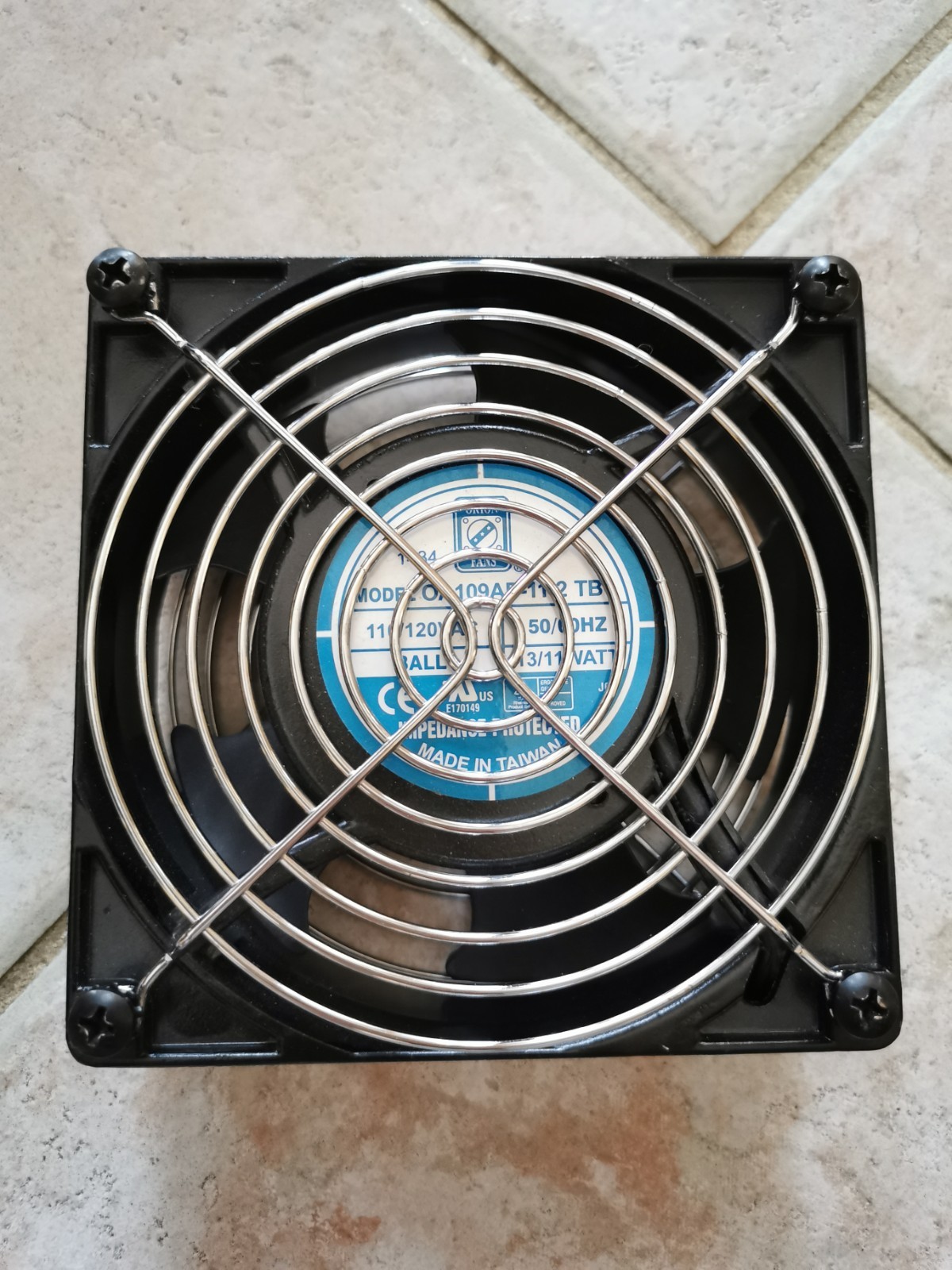 ORION FANS OA109AP-11-2TB / OA109AP112TB New W/ Grille