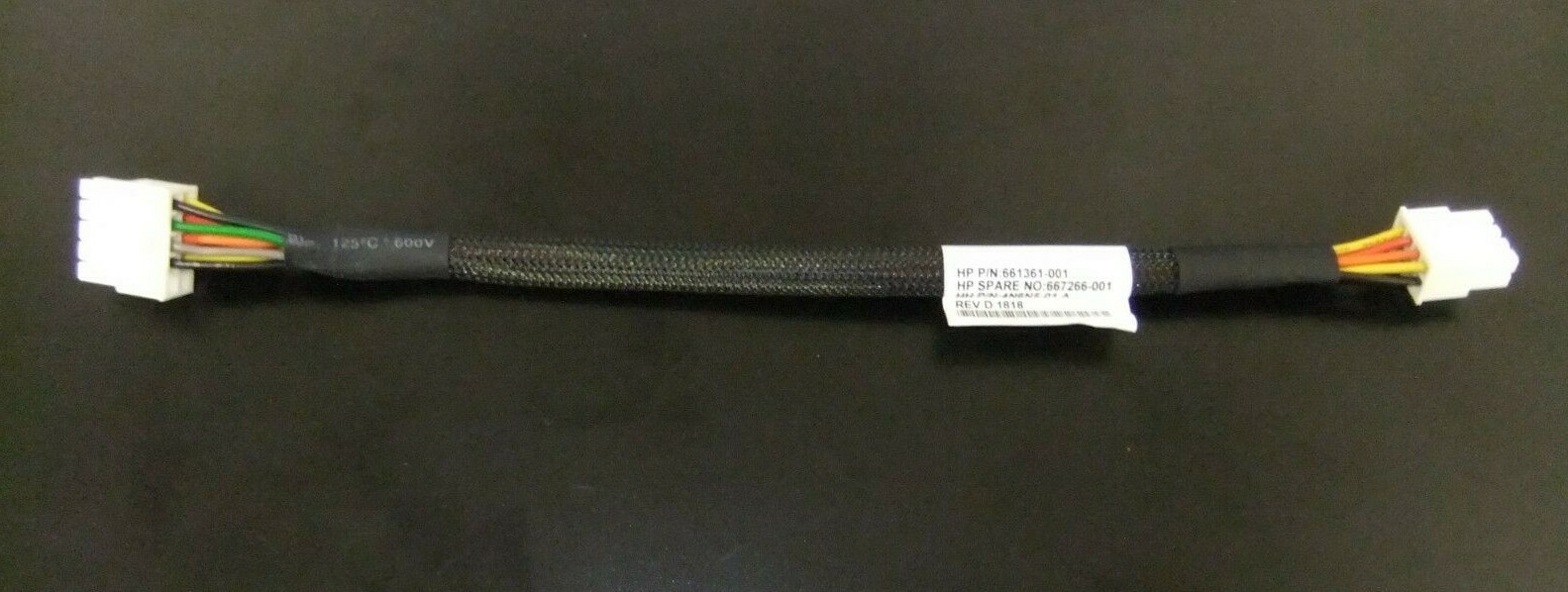 661361-001 667266-001 HP HARD DRIVE BACKPLANE POWER CABLE 1 POWER CABLE ONLY