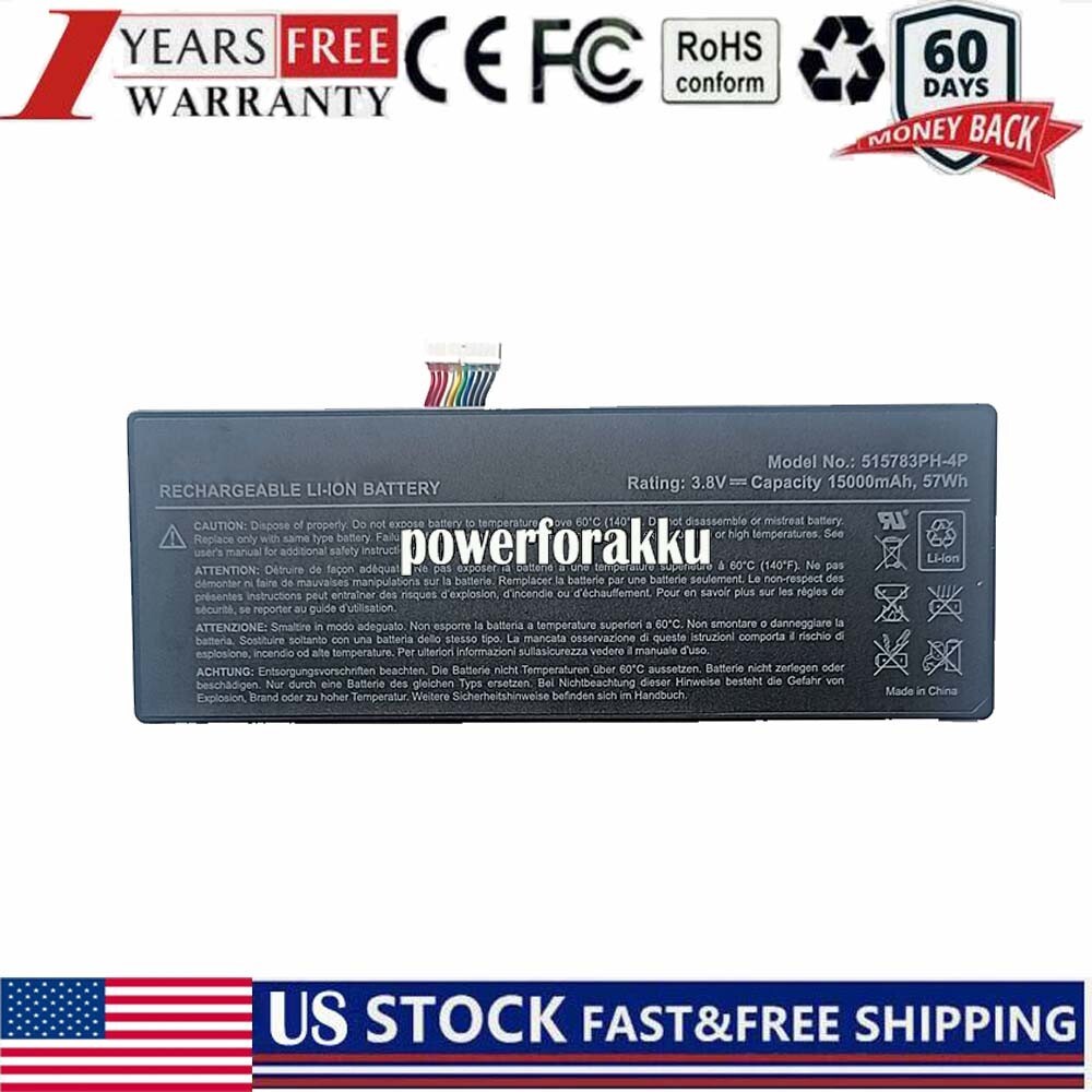 515783PH-4P 15000mAh Replace Battery for AUTEL MaxiCOM MK908 MK908P MaxiSys Pro
