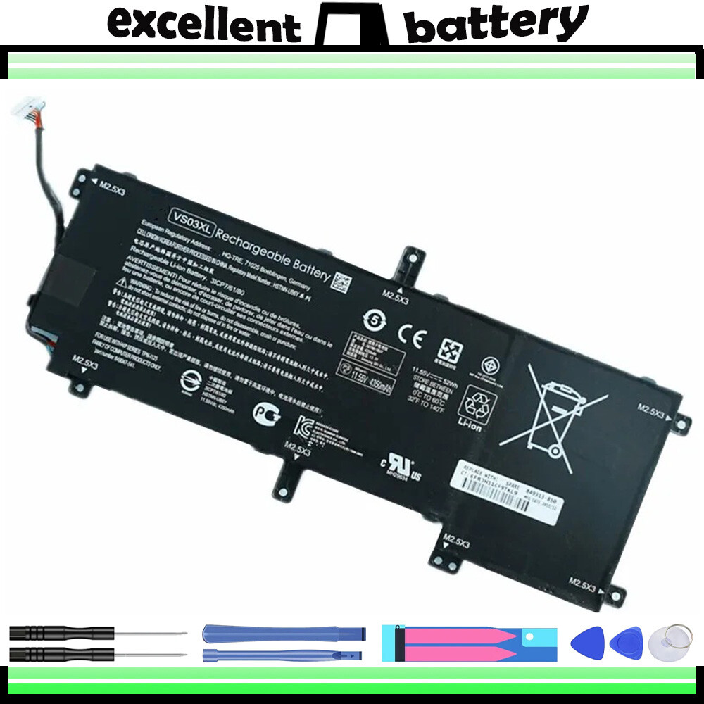 NEW Battery for HP Envy 15-AS 15-AS001NG 15-AS024TU VS03XL HSTNN-UB6Y