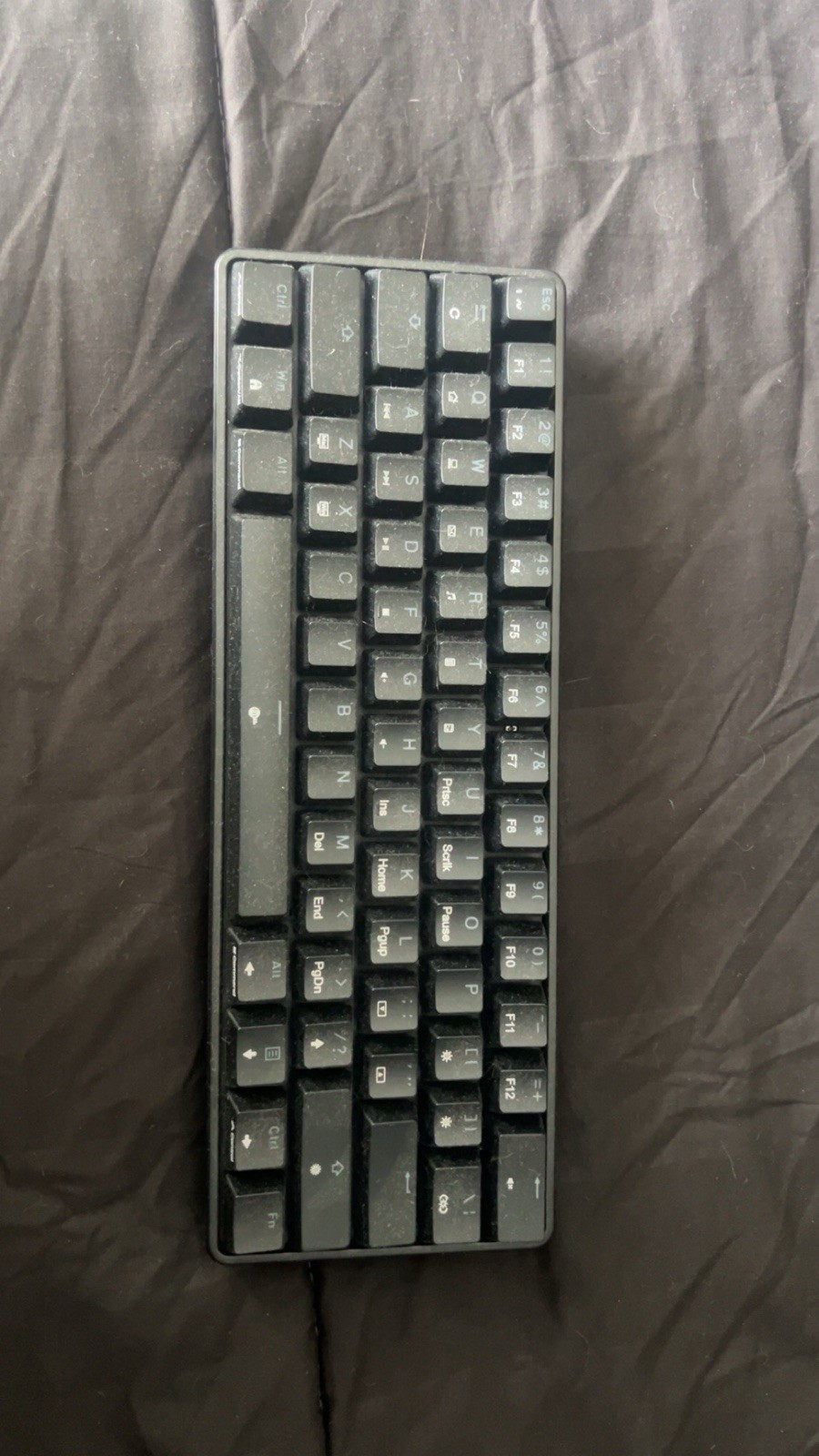 Wired 60% Mechanical Keyboard 61-Key Mini RGB Backlit