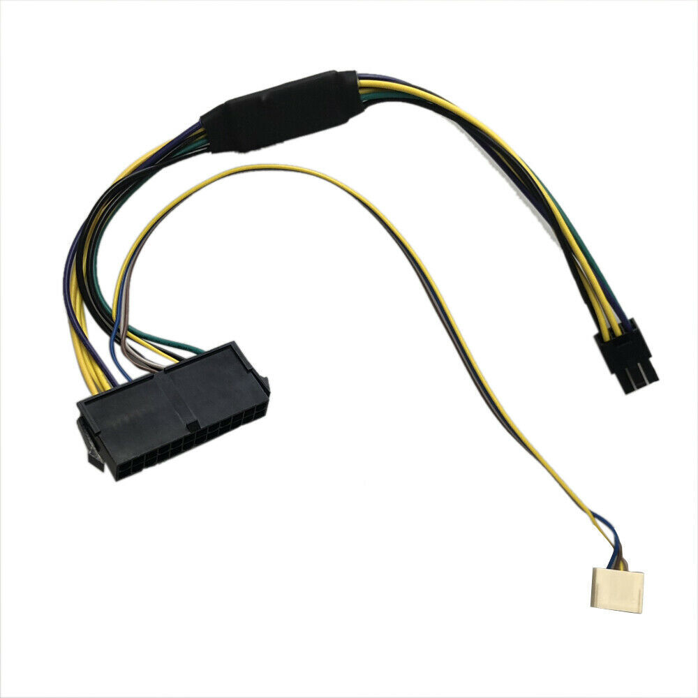 24-Pin to 6-Pin Power Supply Adapter Cable for HP Elite 8100 8200 8300 800 G1 US