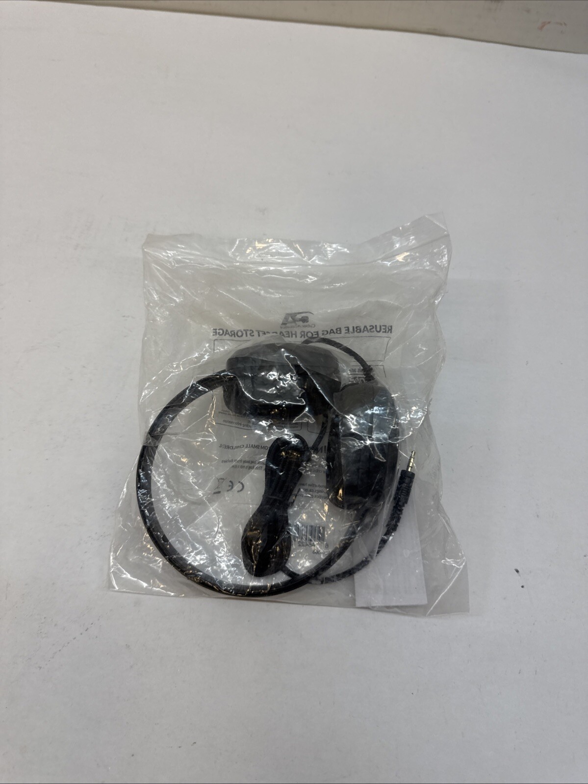 Cyber Acoustics AC-6008 Stereo Headset w/ Single Plug, Noise Cancelling *NEW*