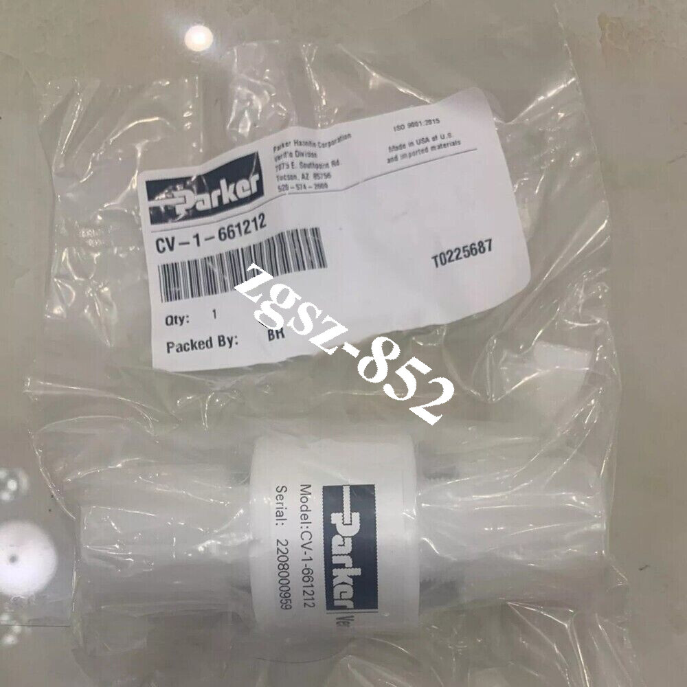 1PC PARKER CV-1-661212 PFA Check Valve Brand New Fast Shipping FedEx or DHL