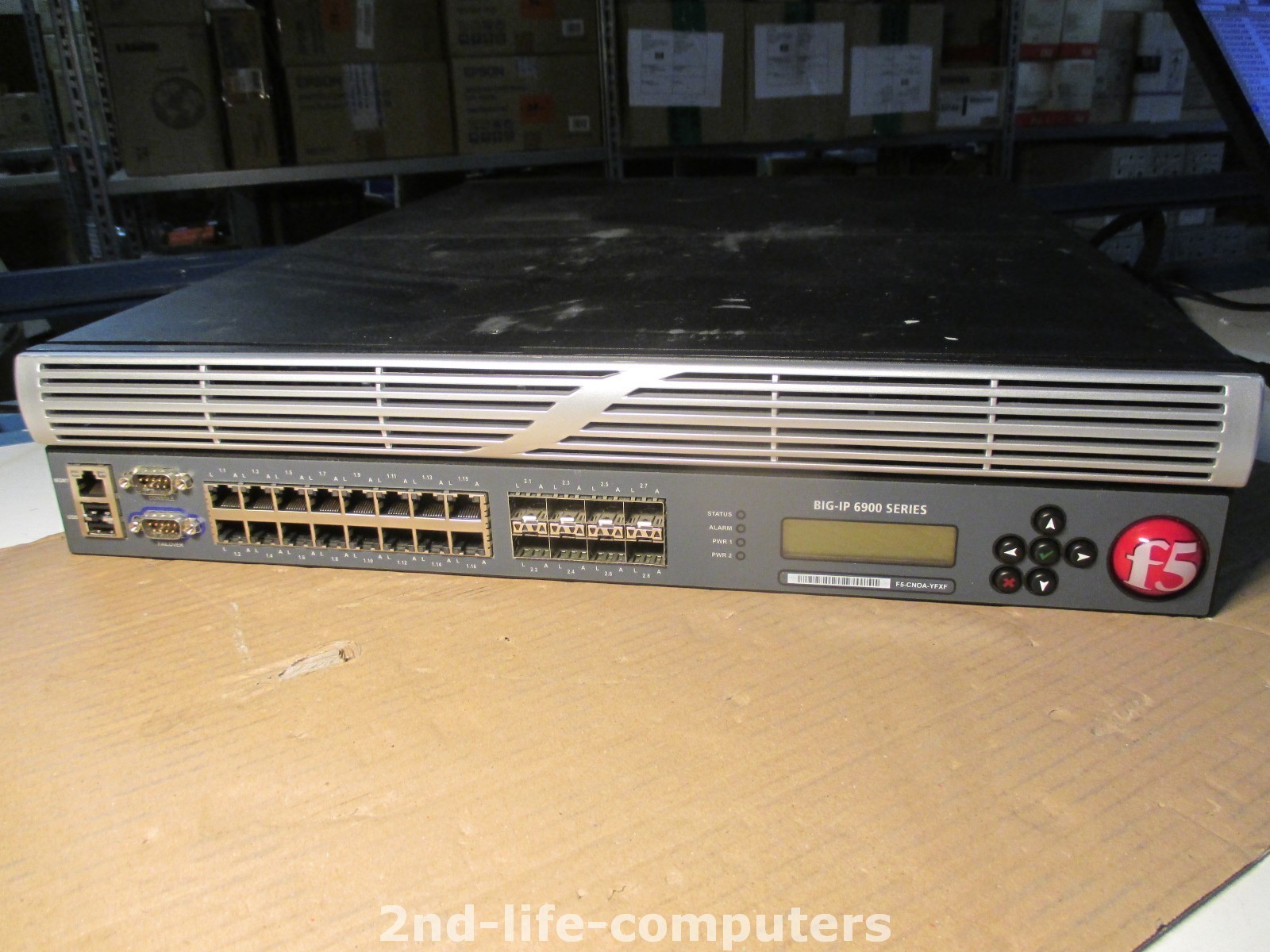 F5 Big-IP 6900 LTM Local Traffic 16-Port Network Application Delivery Controller