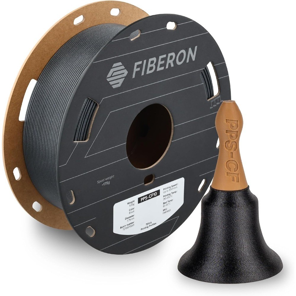 High Precision PPS-CF10 Filament 1.75mm 0.5KG Carbon Fiber Reinforced 3D Printer