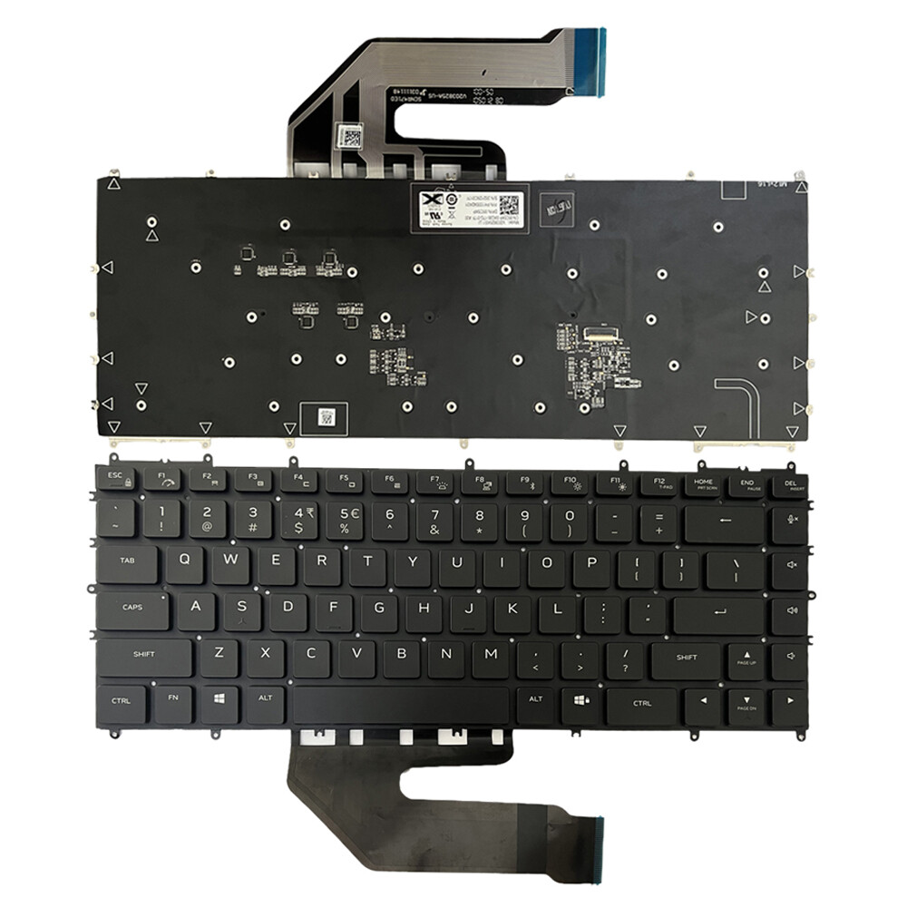 For Dell ALIENWARE x15 R1 Backlight Keyboard PK133042A01 05C5XP US Blacklit