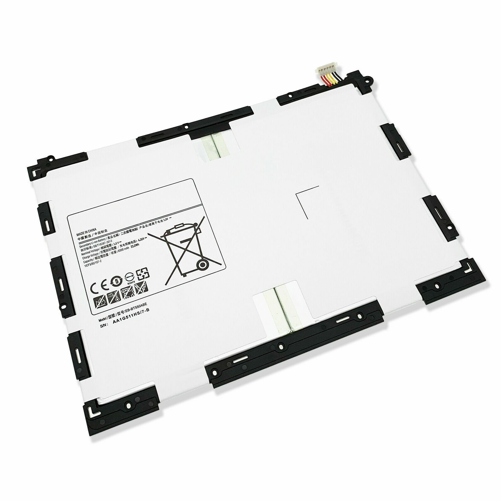Replacement Internal 6000MAH Battery for Samsung Galaxy TAB A 9.7" EB-BT550ABE