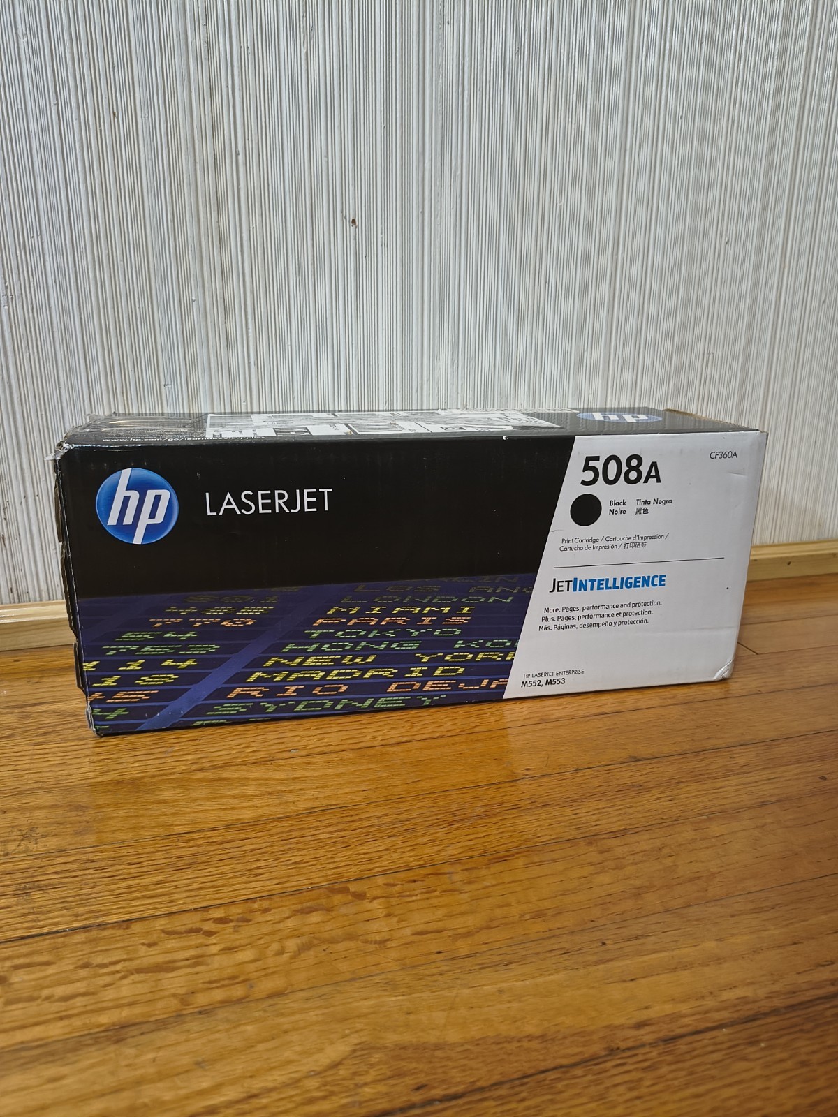 HP  CF360A Black Toner Cartridge (508A)