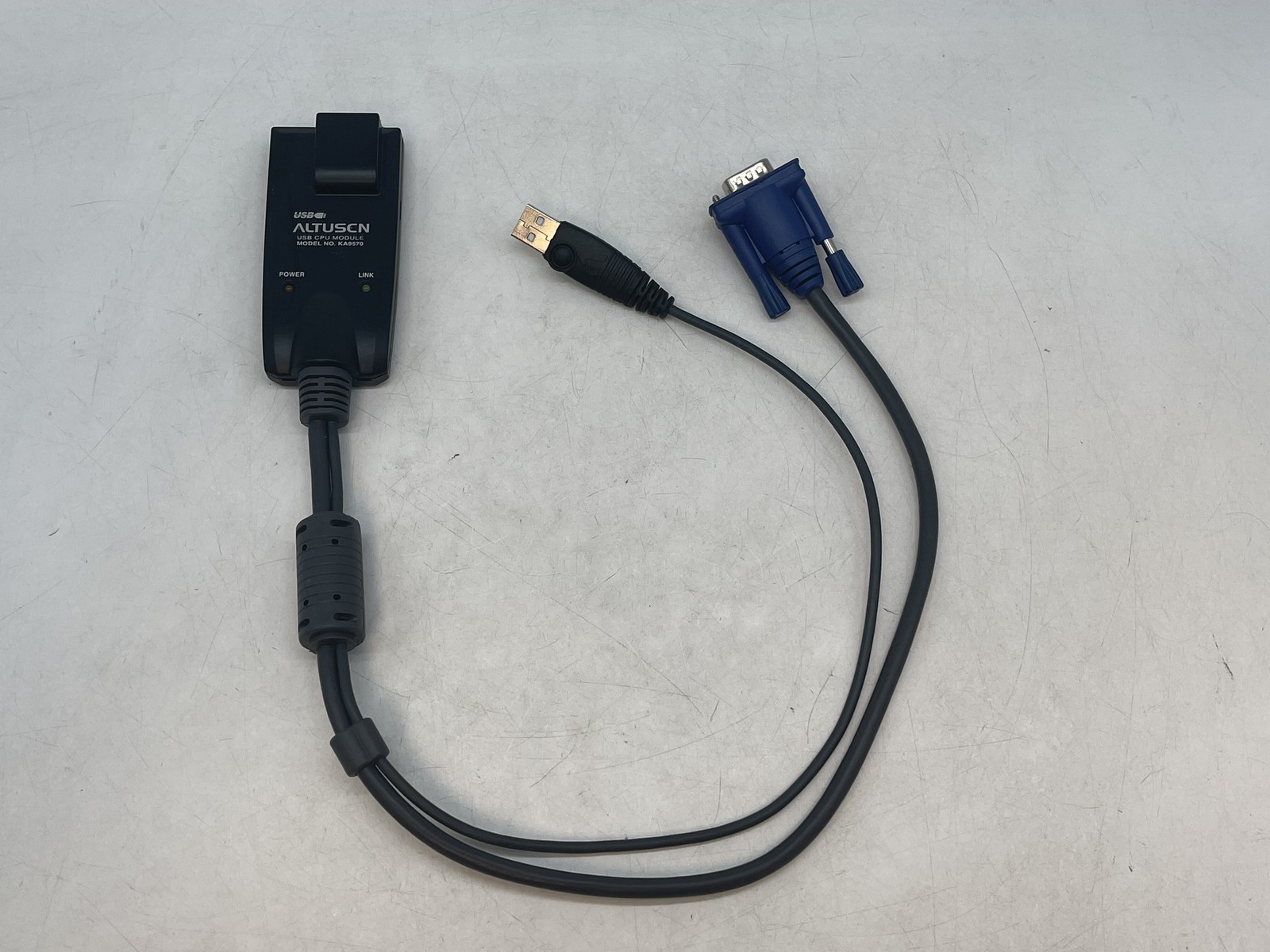 Altusen USB CPU Module KA9570 USB & VGA Adapter Cable For KVM Switch FREE S/H