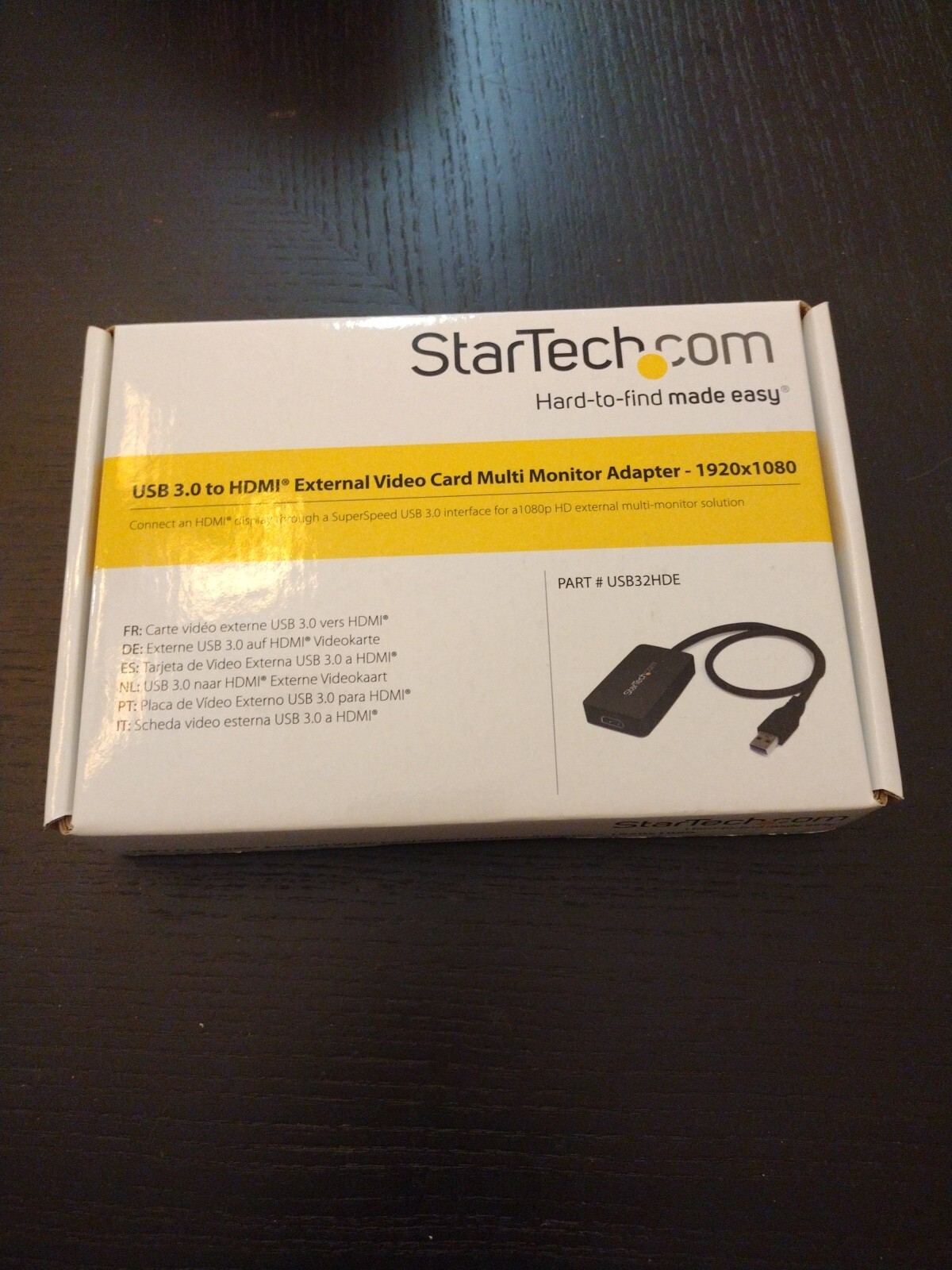 StarTech USB 3.0 to HDMI/DVI External Video Card Monitor Adapter with Graphics