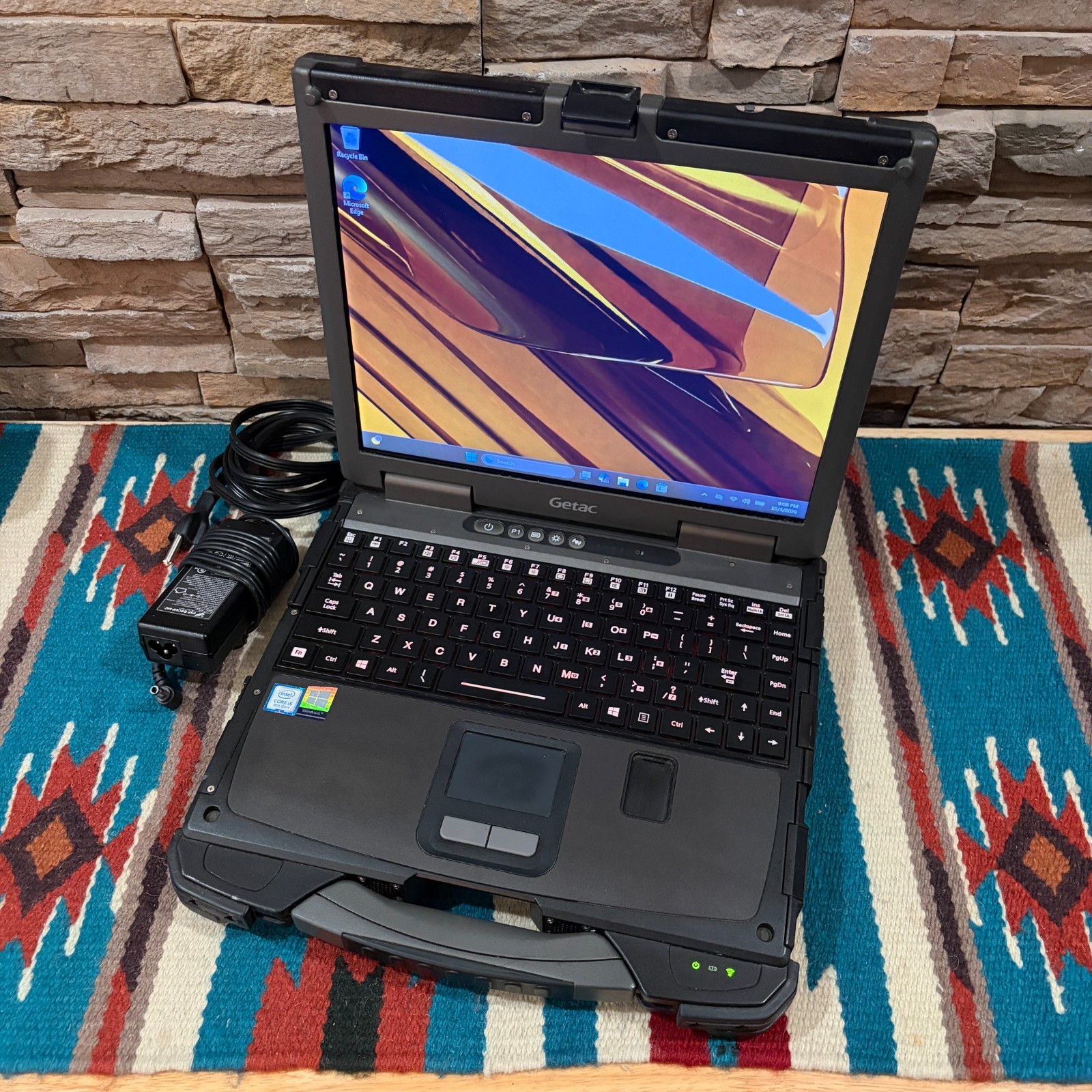 Getac B300 G7 Rugged Toughbook Touch Laptop i5-8250U 8GB 256SSD Win11 Wifi LTE