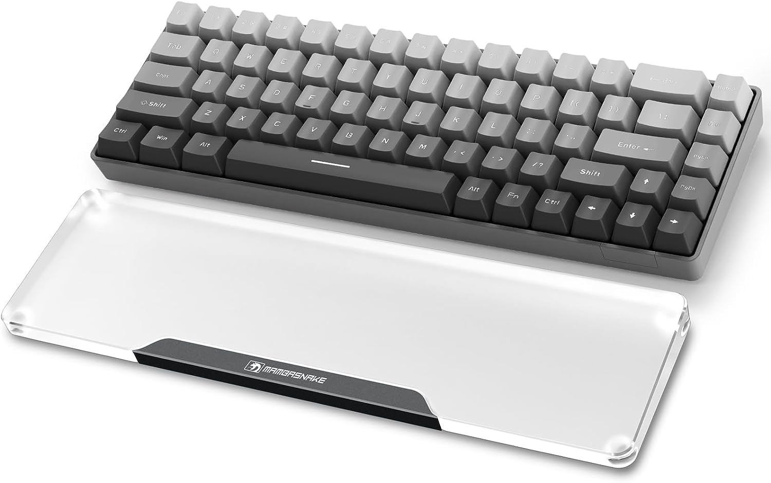 Acrylic Keyboard Wrist Rest - Wrist Support for Keyboard CNC Aluminum Alloy C...