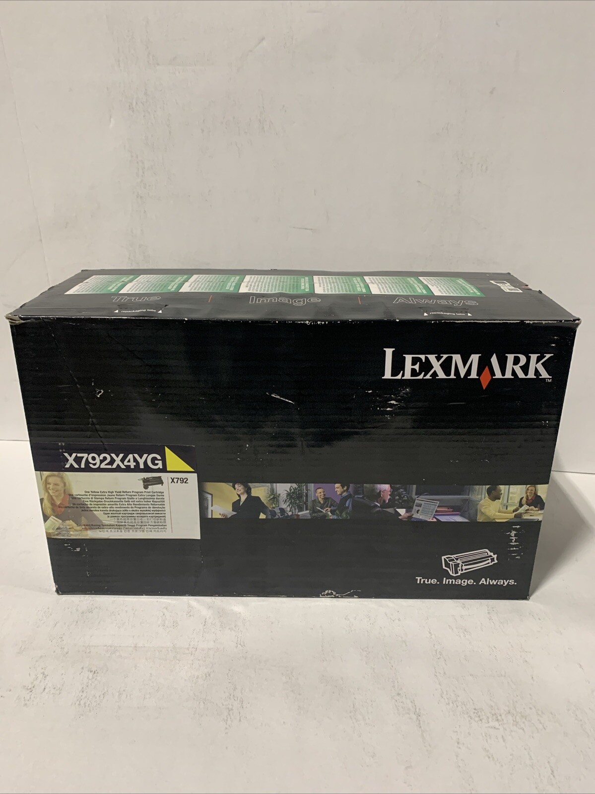 Lexmark X792X4YG X792 YELLOW High-Yield Toner Genuine Sealed