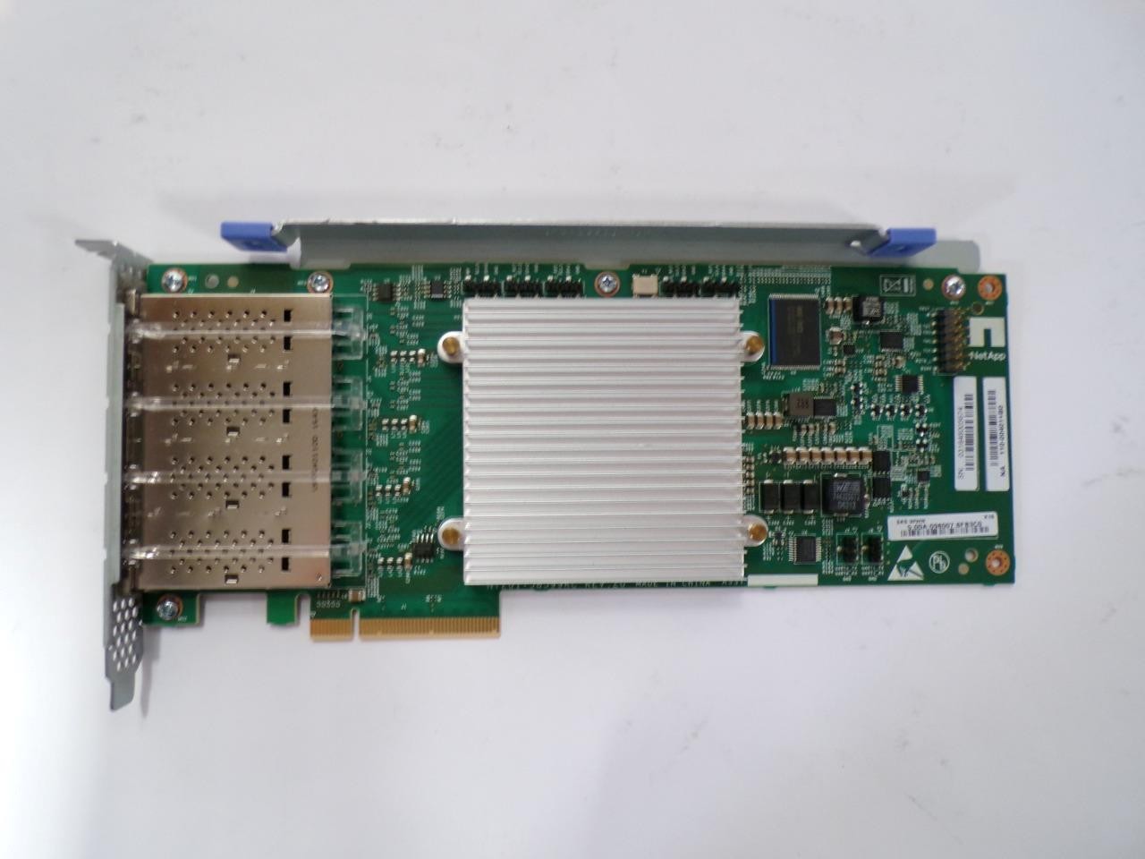 NetApp 4-Port 12GbE QSFP PCIe x8 SAS Host Bus Adapter 111-02026+B0 110-00401+B0