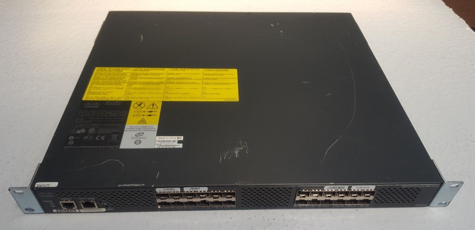 CISCO DS-C9124-K9 MULTIPLAYER FABRIC SWITCH