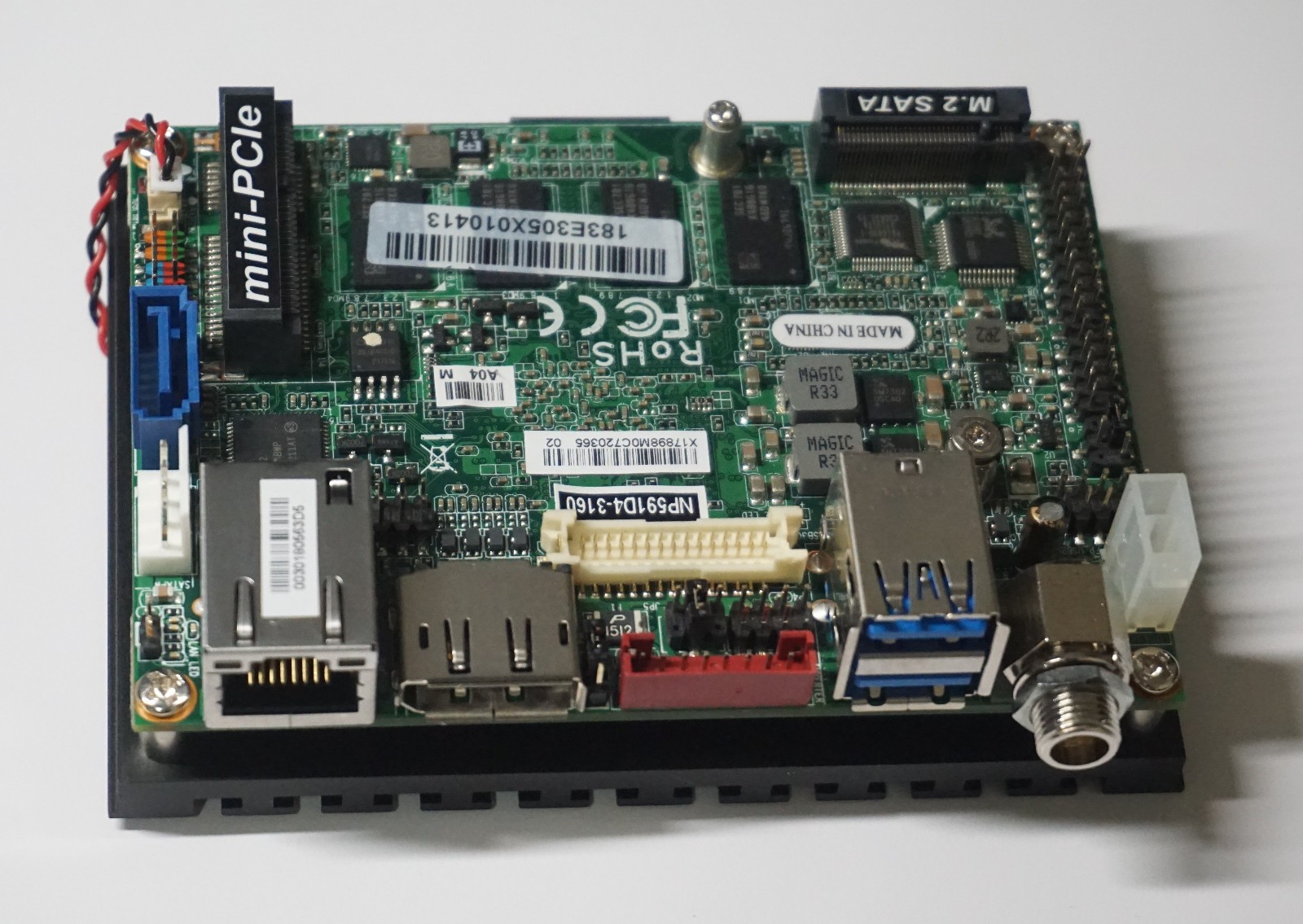 Jetway Industrial Fanless MiniPC