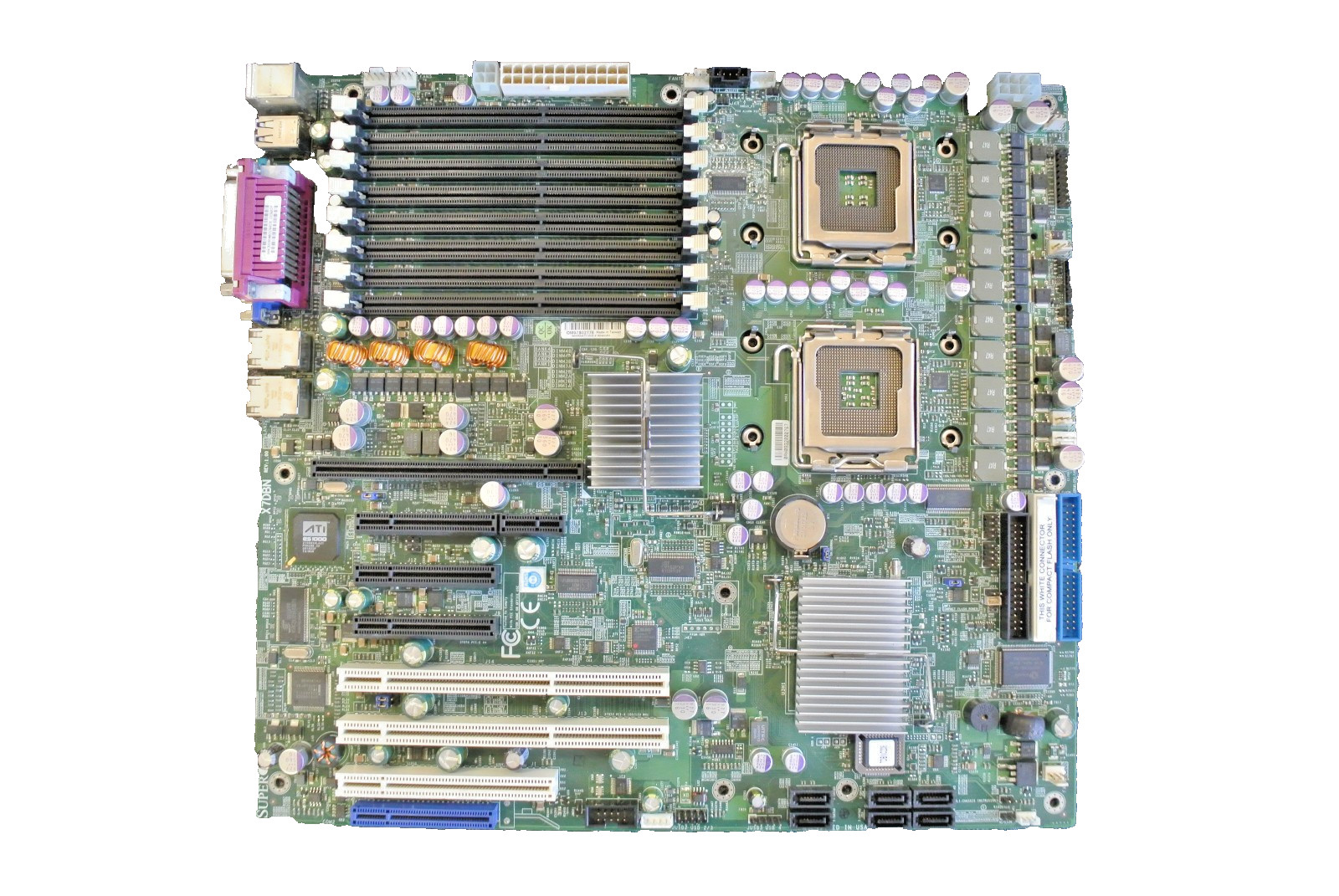 Supermicro X7DBN Dual LGA771 Extended ATX Server Motherboard