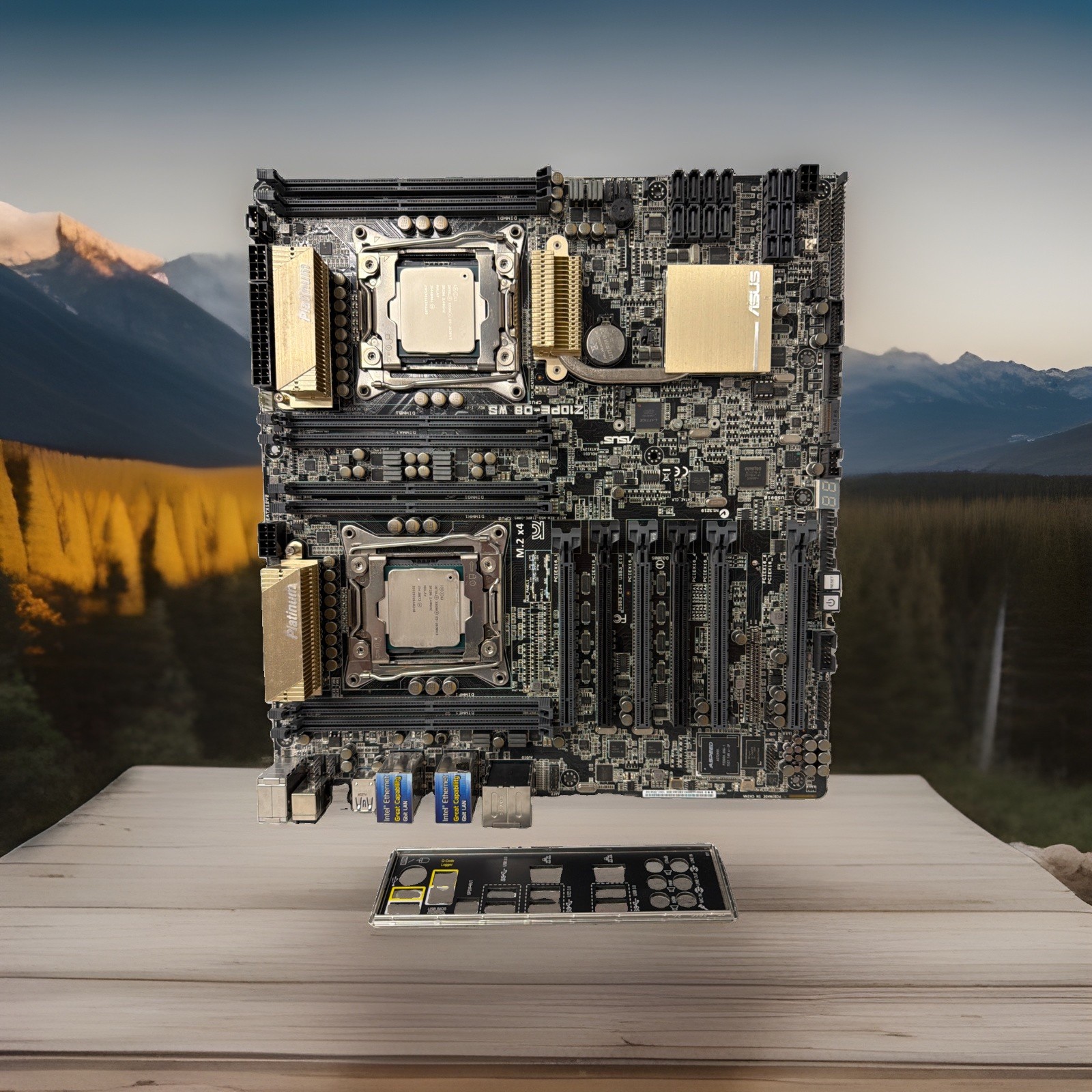 For ASUS Z10PE-D8 WS Work Station C612 LGA2011-3 DDR4 w/ 2  Intel Xeon E5-2630V3