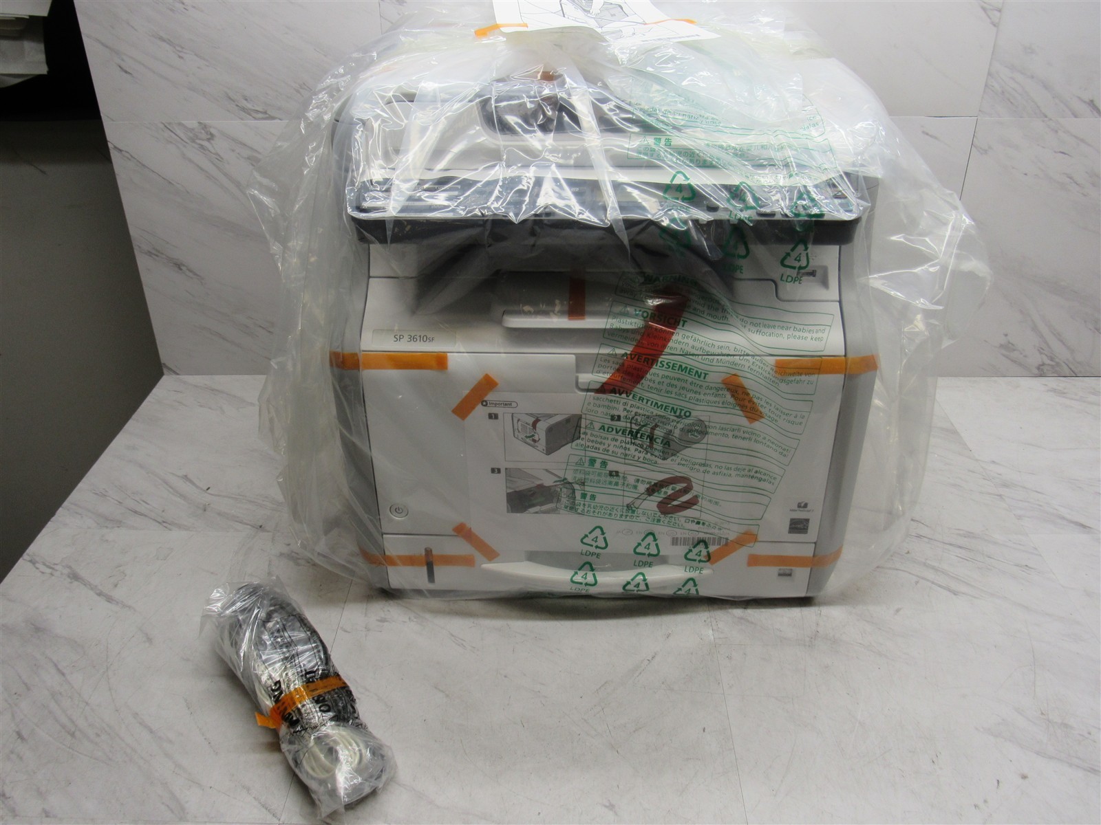NEW Unused Ricoh SP 3610SF Monochrome LED Multifunction Printer 