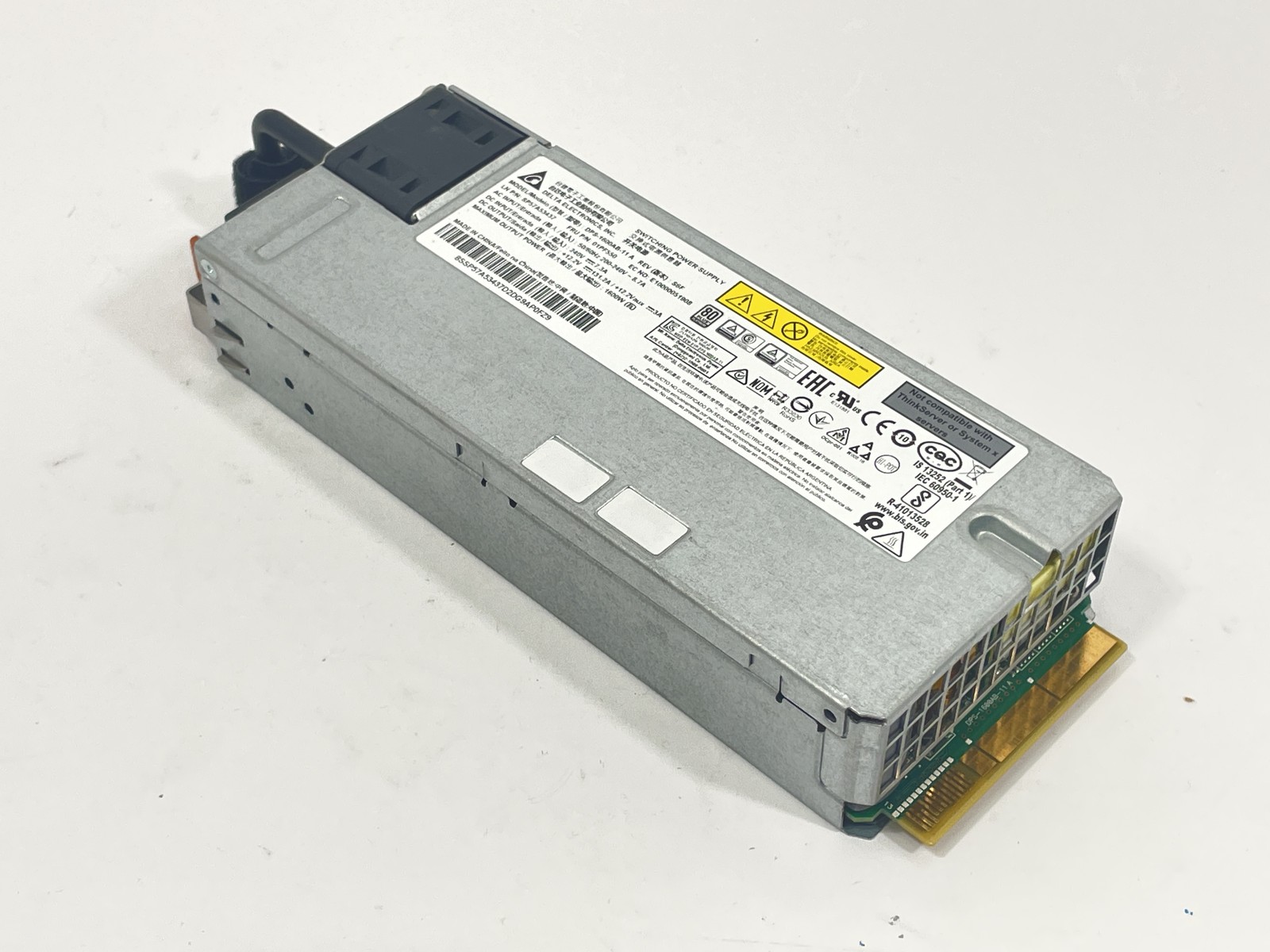 Delta Electronics DPS-1600AB-11 A Lenovo SR Series 01PF550 1600W 230V PSU