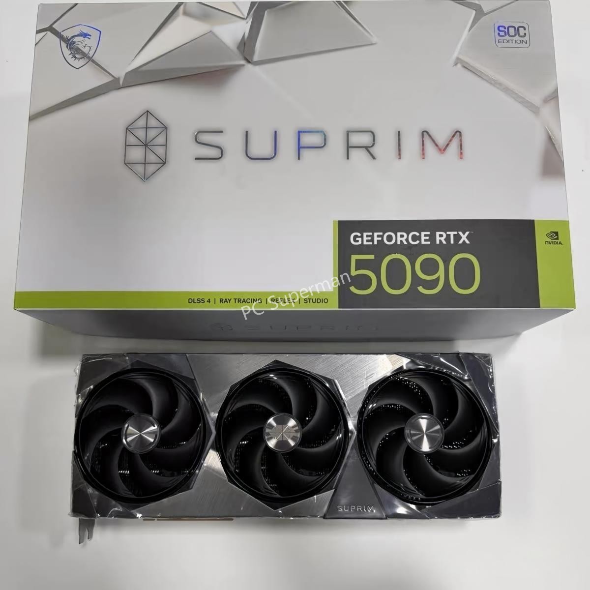 MSI RTX 5090 SUPRIM  GPU No Core & VRAM, for parts (ship From HongKong)