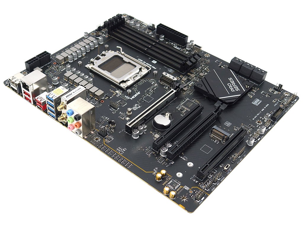 MSI PRO B650-VC WIFI AMD CHIPSET B650 AM5 DDR5 DP HDMI ATX MOTHERBOARD NO I/O