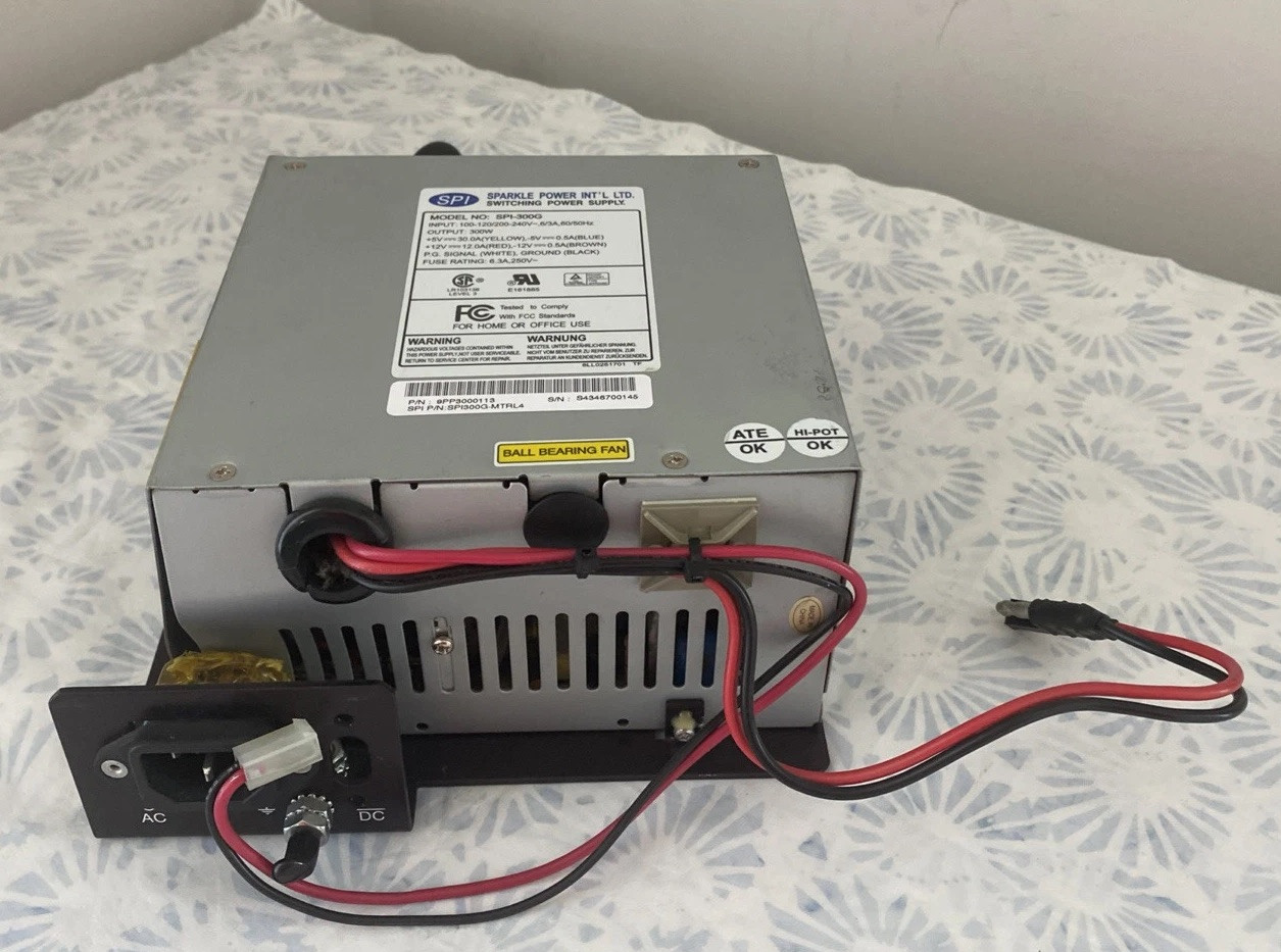 SPI SPI-300G SWITCHING COMPUTER POWER SUPPLY  FOR MOTOROLA WORKING