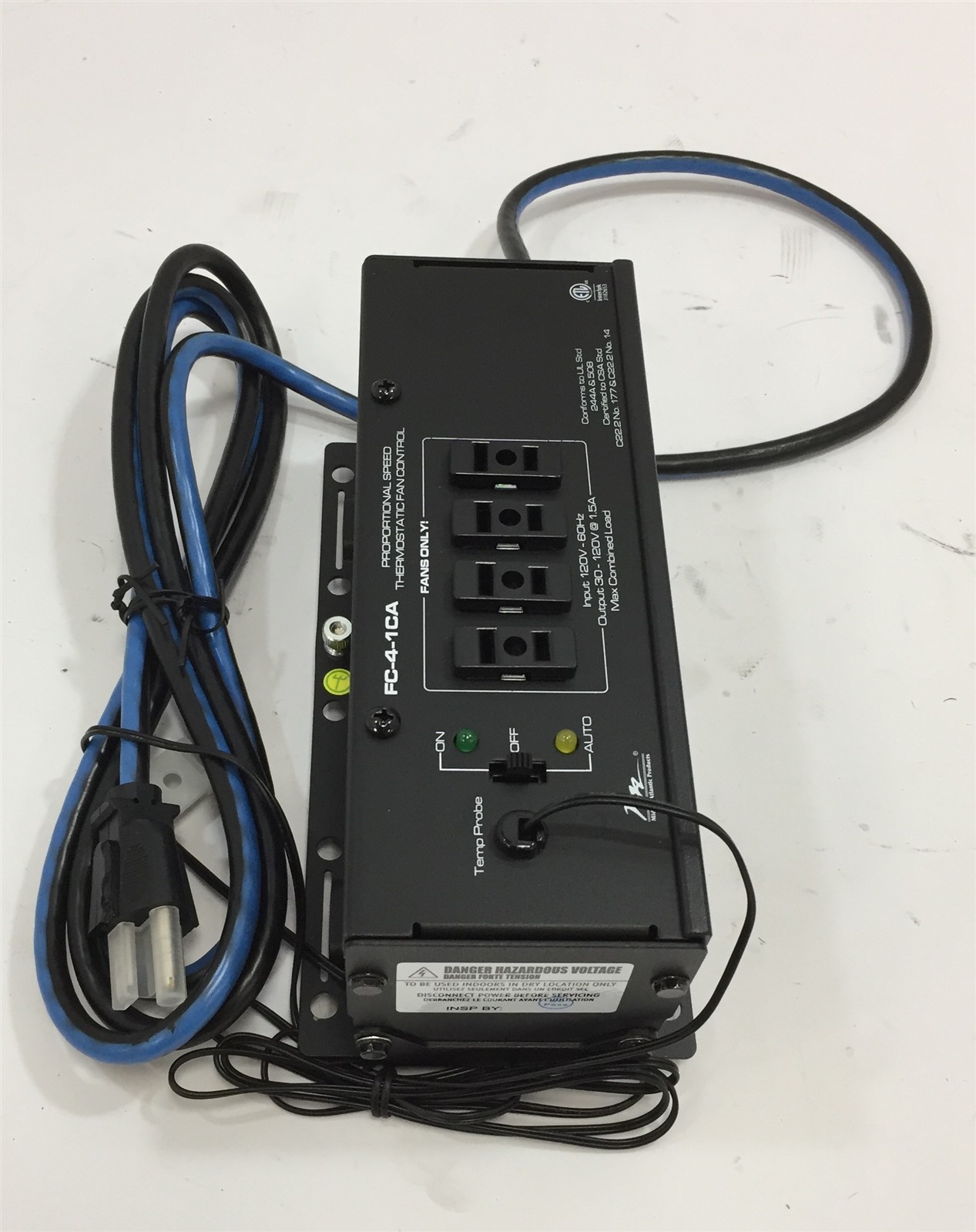 Open-Box Middle Atlantic FC-4-1CA Fan Control Stand Alone
