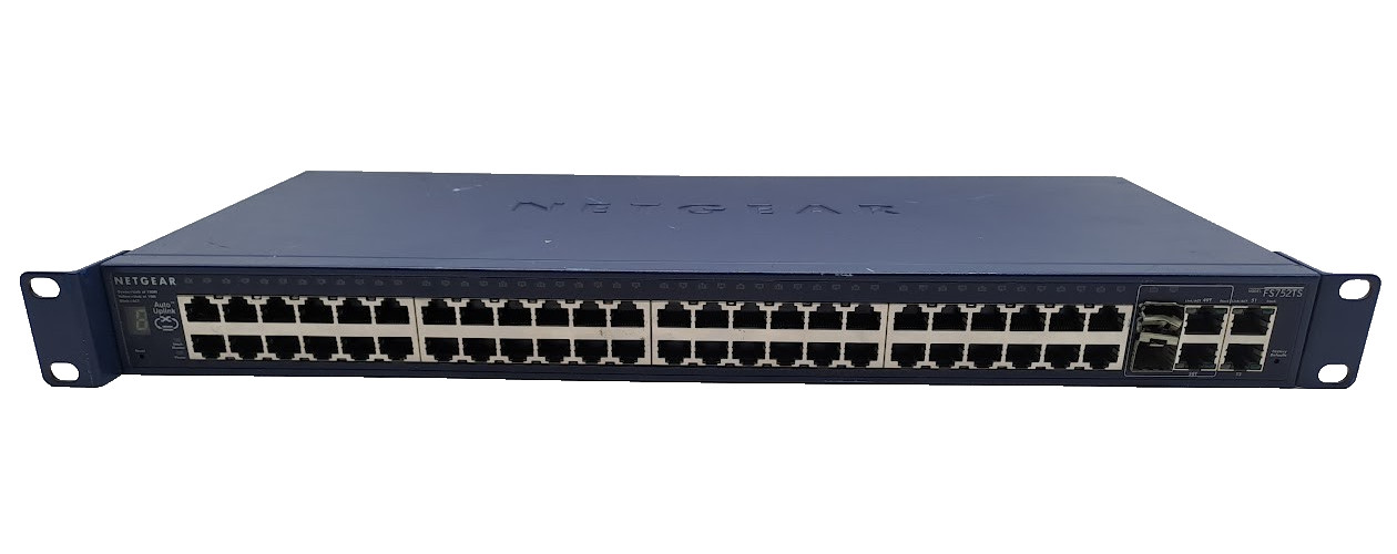 Netgear Prosafe FS752TS Stackable 48 Port Smart 10/100