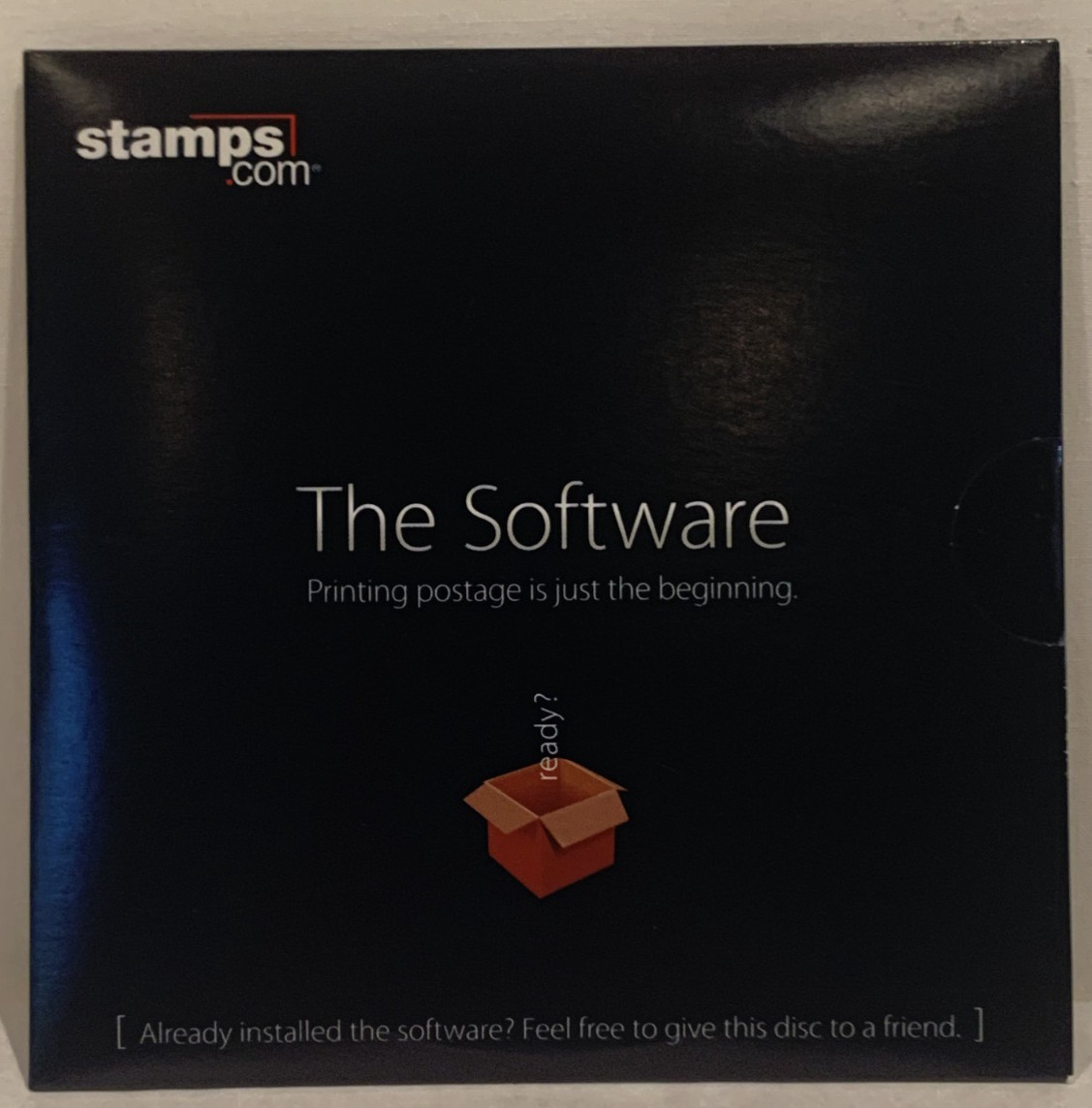 Stamps.com PC Software CD Disc 1998-2010 New w/ Start-up & Scale Install Guides