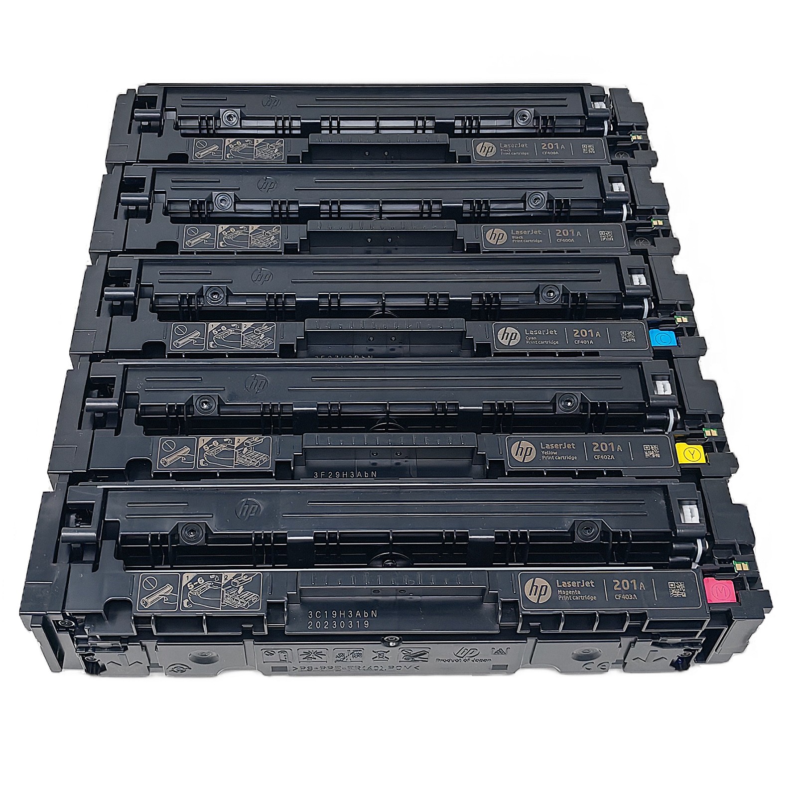 5x Toner For HP 201A CF400-03A Color LaserJet Pro MFP M277dw M277c6 M252dw M274n