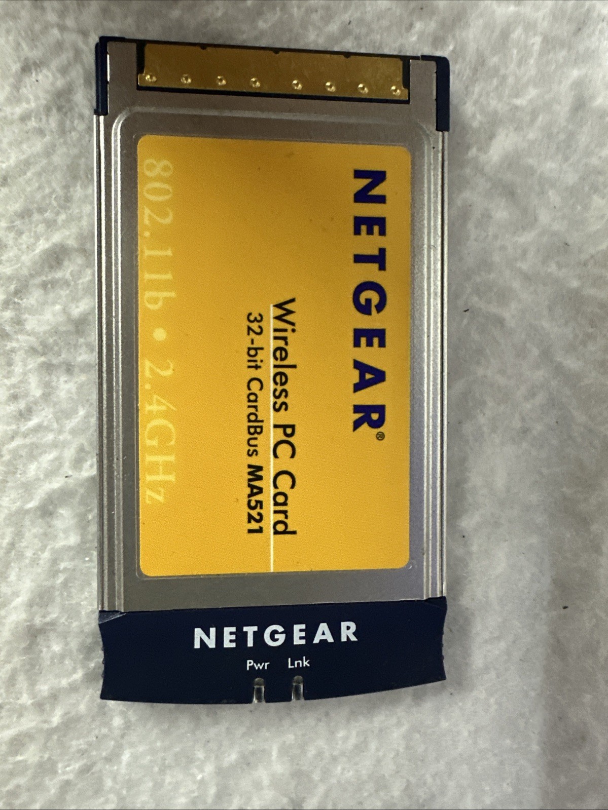 Netgear MA521 802.11b Wireless PC Card - 32 Bit