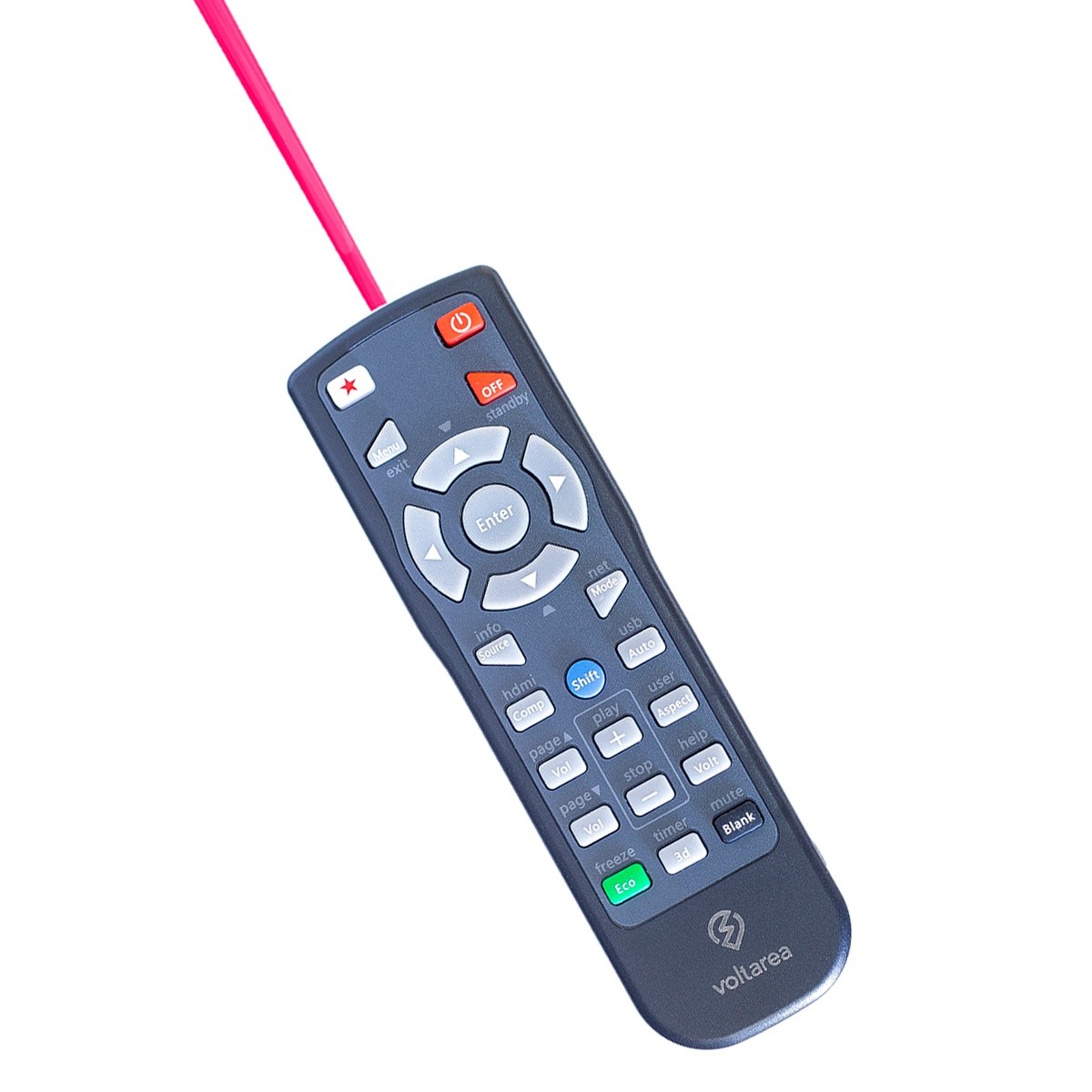 Remote Control For Epson Pro EX5250 EX5260 EX7240 projector with Laser Pointer