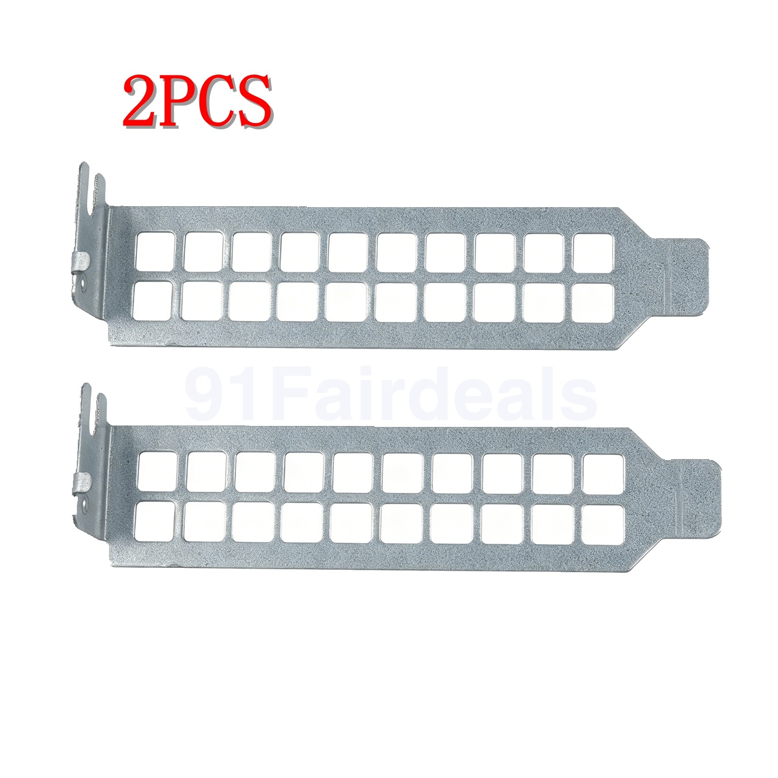 2pcs F732D Vented Blanking Plate - Low Profile PCI Slot Cover for Dell SFF PCs